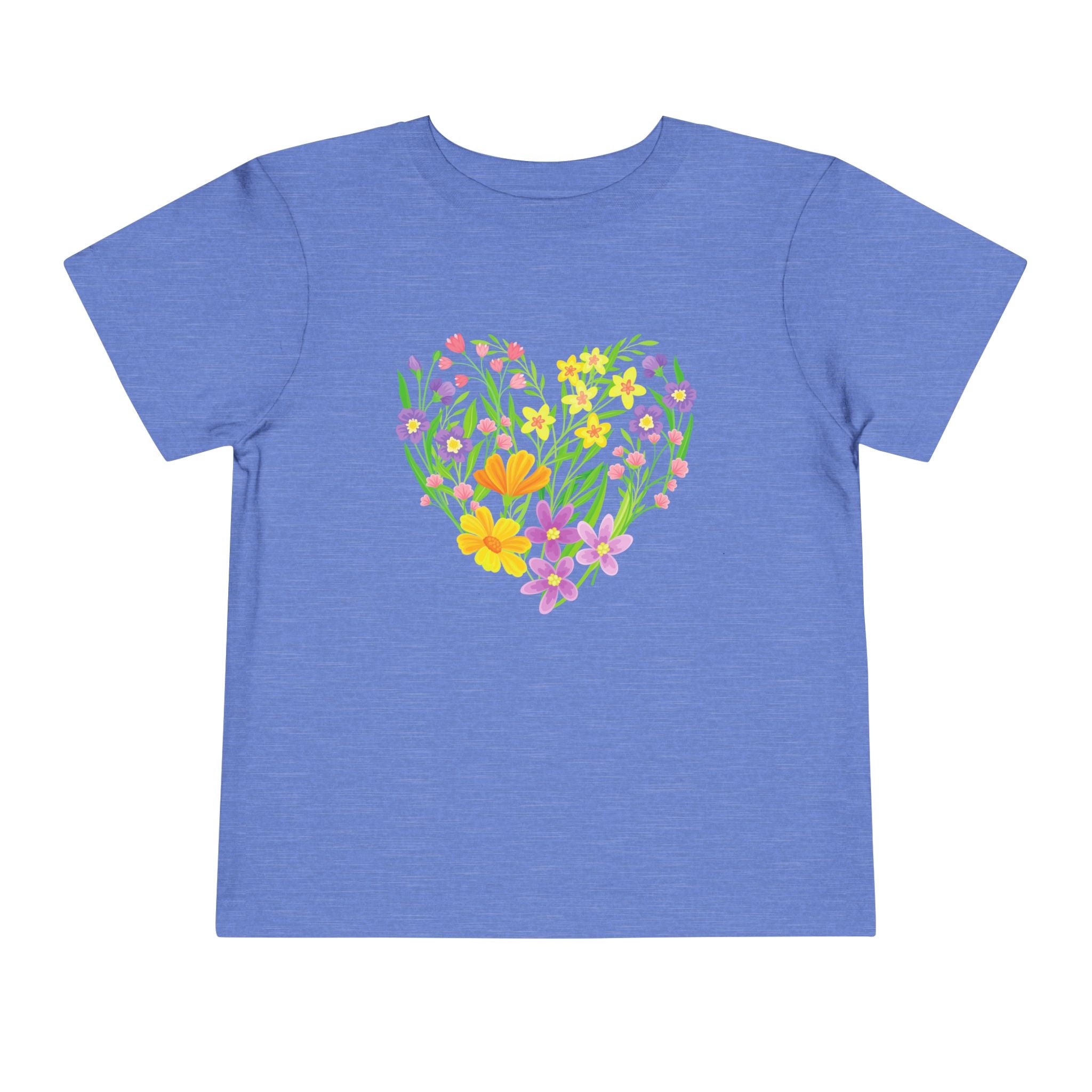 Floral Heart tee | Spring flowers