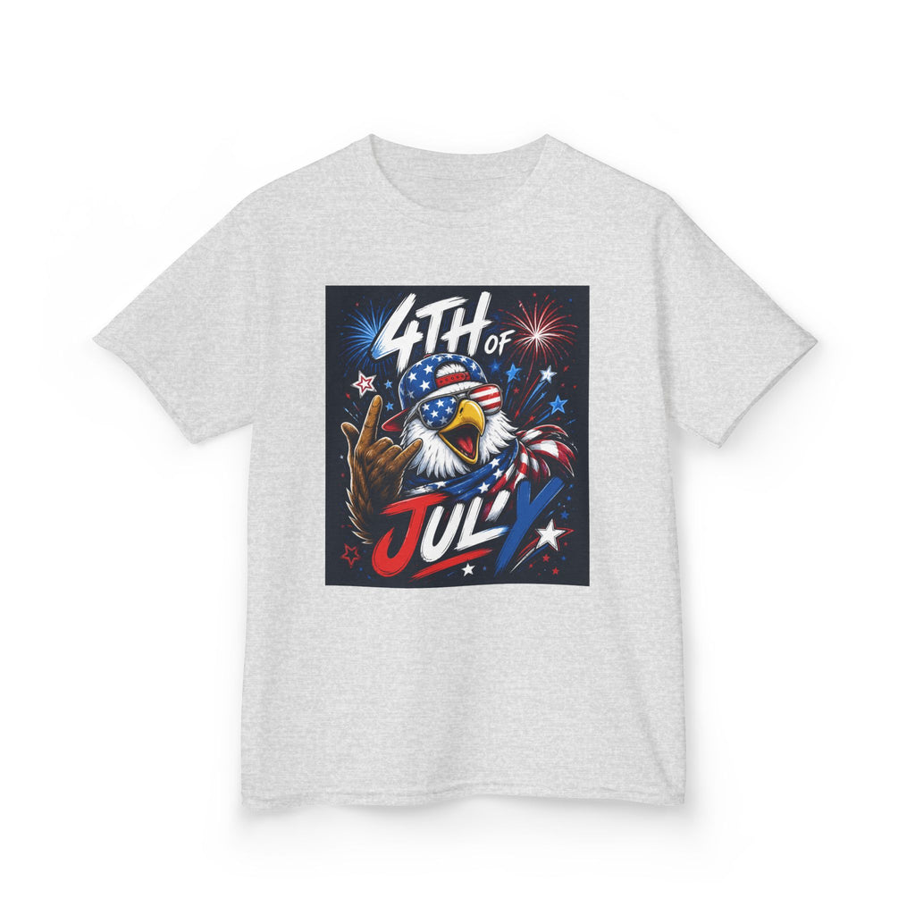 Kids 4th of July Eagle T‑Shirt