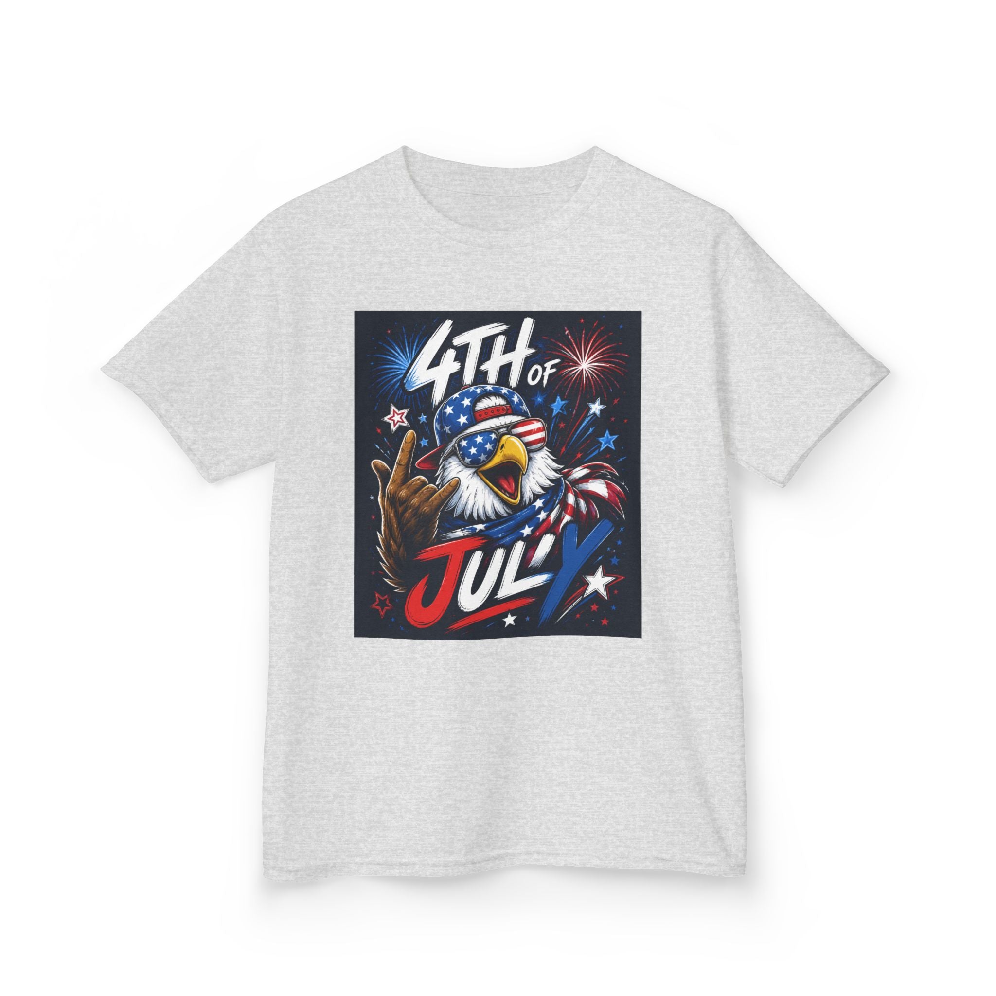 Kids 4th of July Eagle T‑Shirt