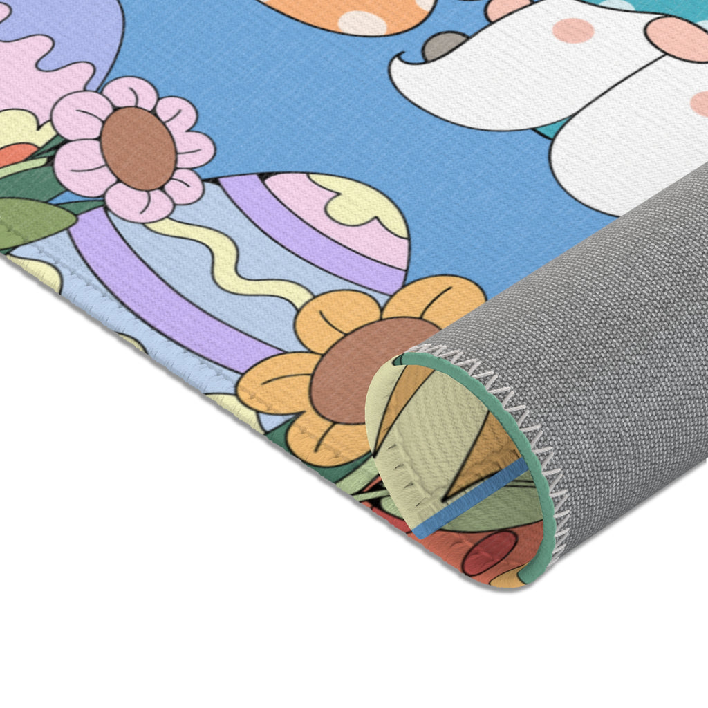 Spring Gnome Easter Doormat