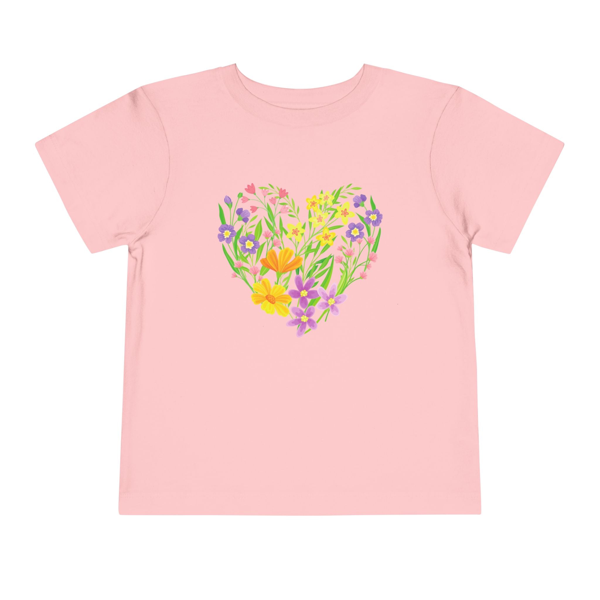 Floral Heart tee | Spring flowers