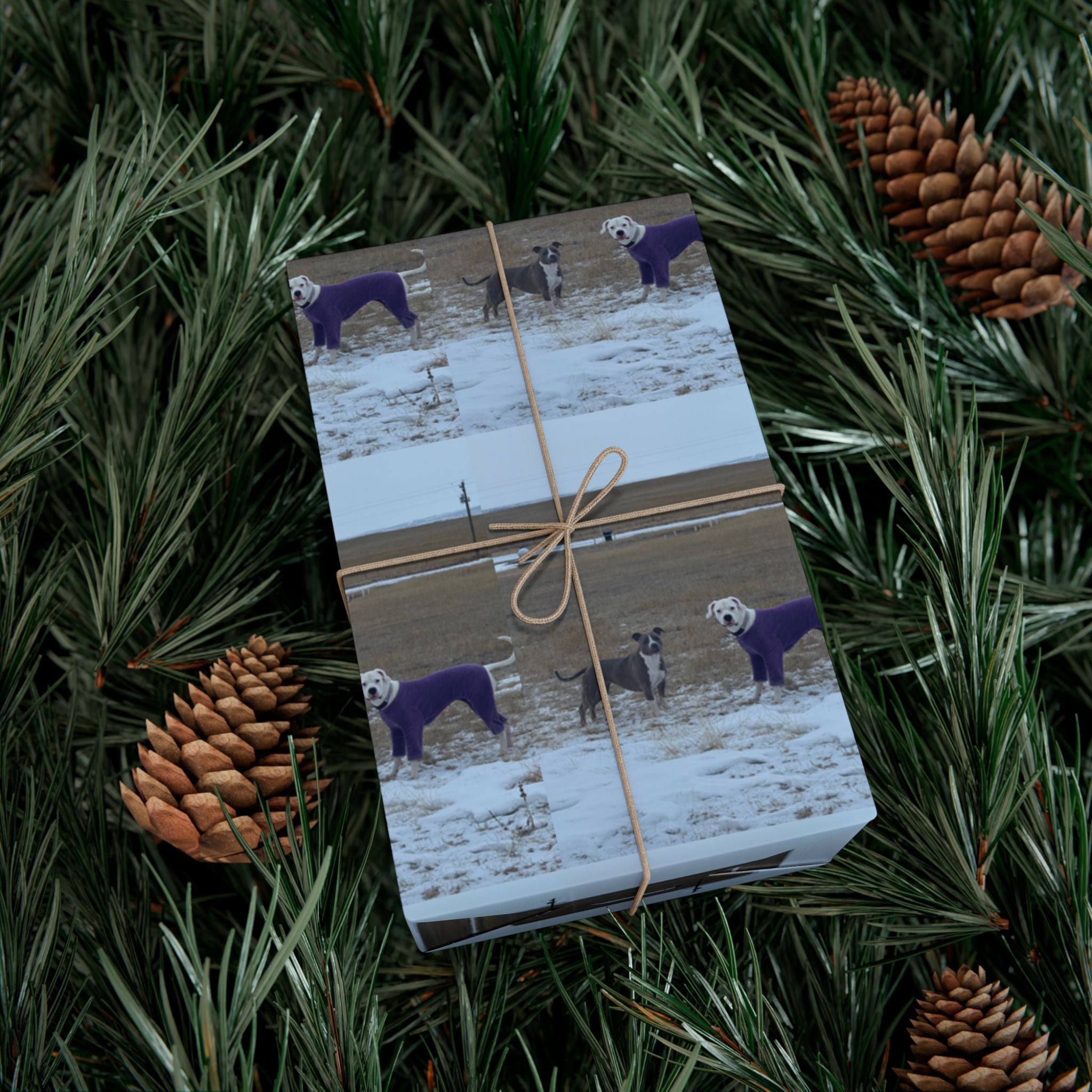 Personalized Gift Wrap Paper