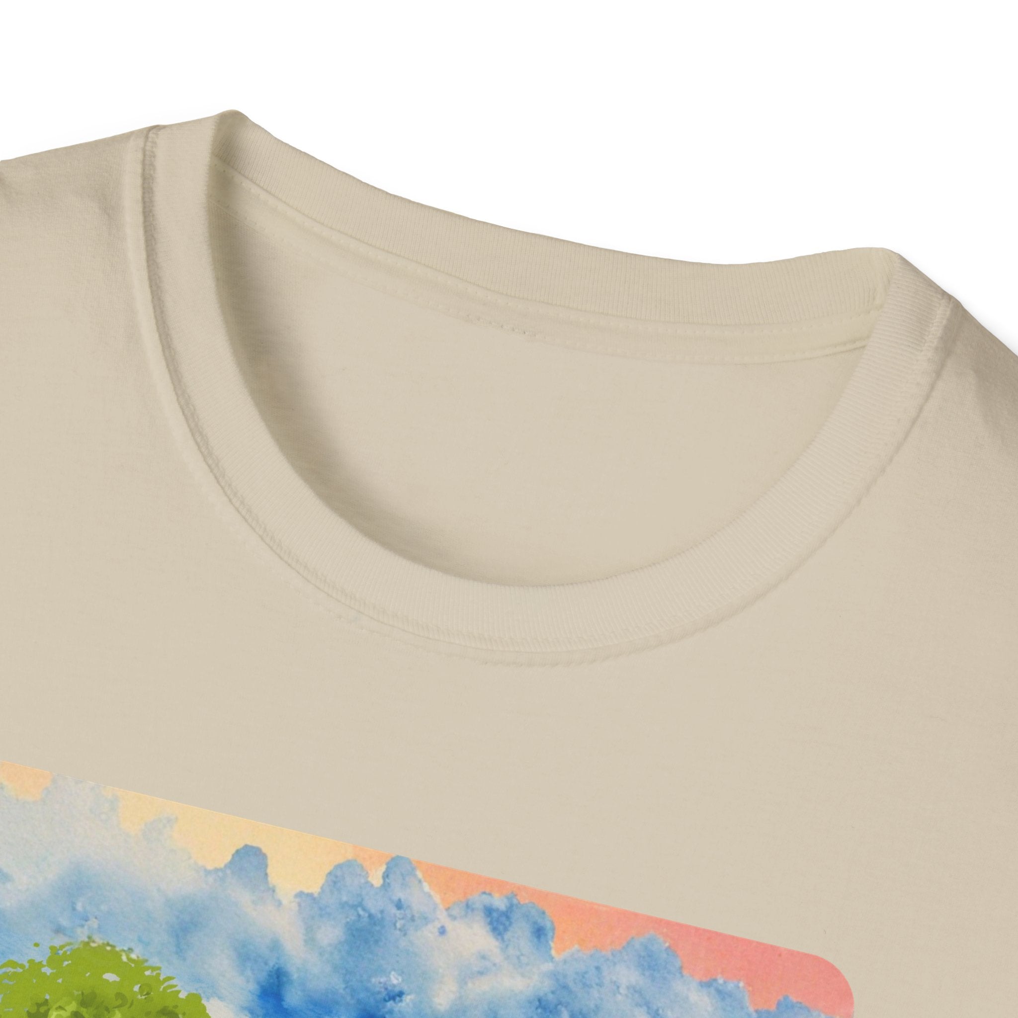 Horses in the pasture T-Shirt | Watercolor Meadow Scene