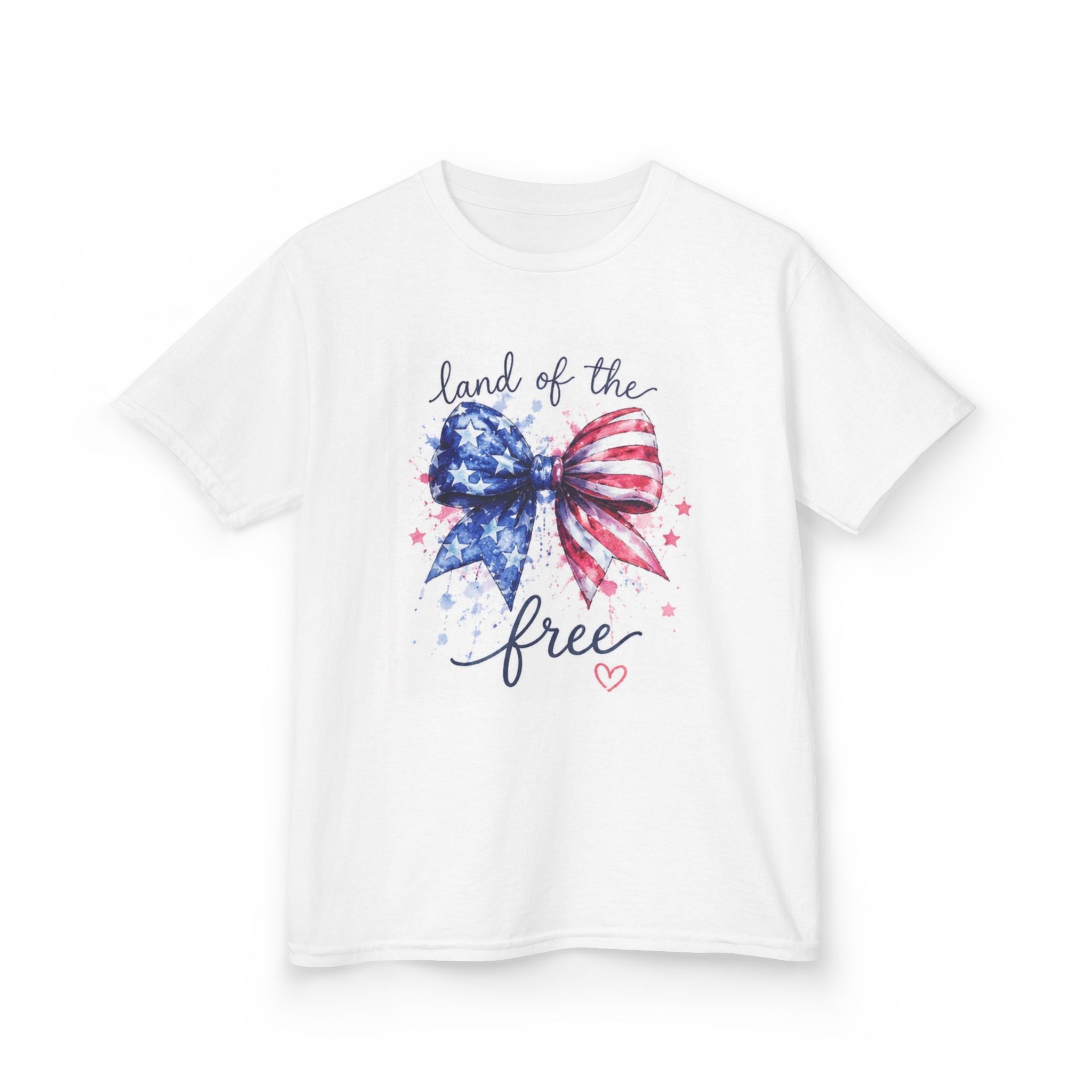 Land of the Free Youth Tee 4’th of July