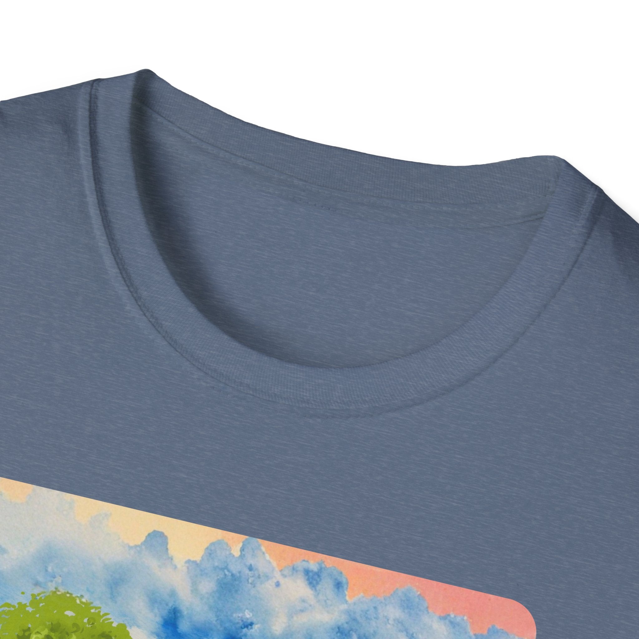 Horses in the pasture T-Shirt | Watercolor Meadow Scene