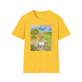 Horses in the pasture T-Shirt | Watercolor Meadow Scene