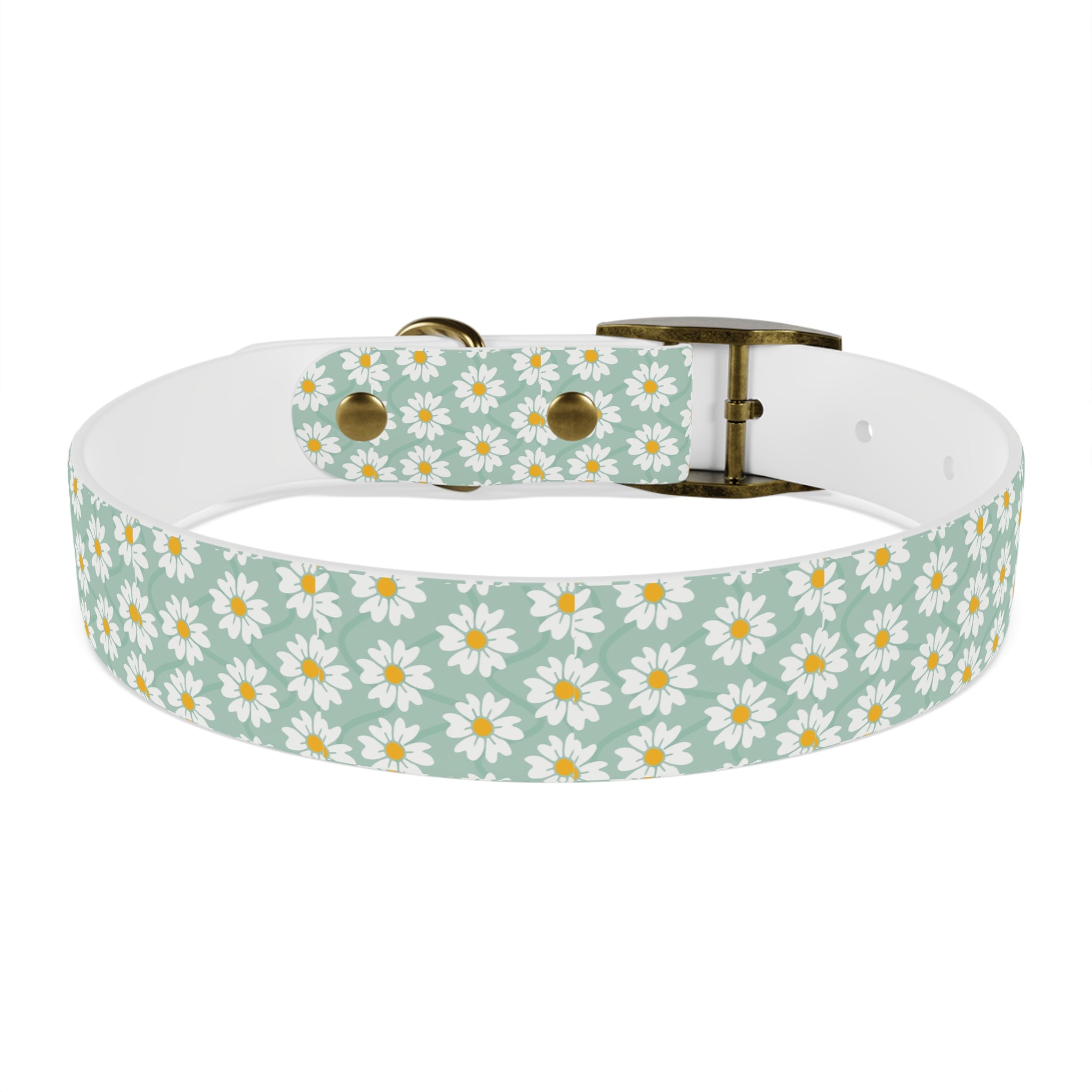 Daisy Print Dog Collar