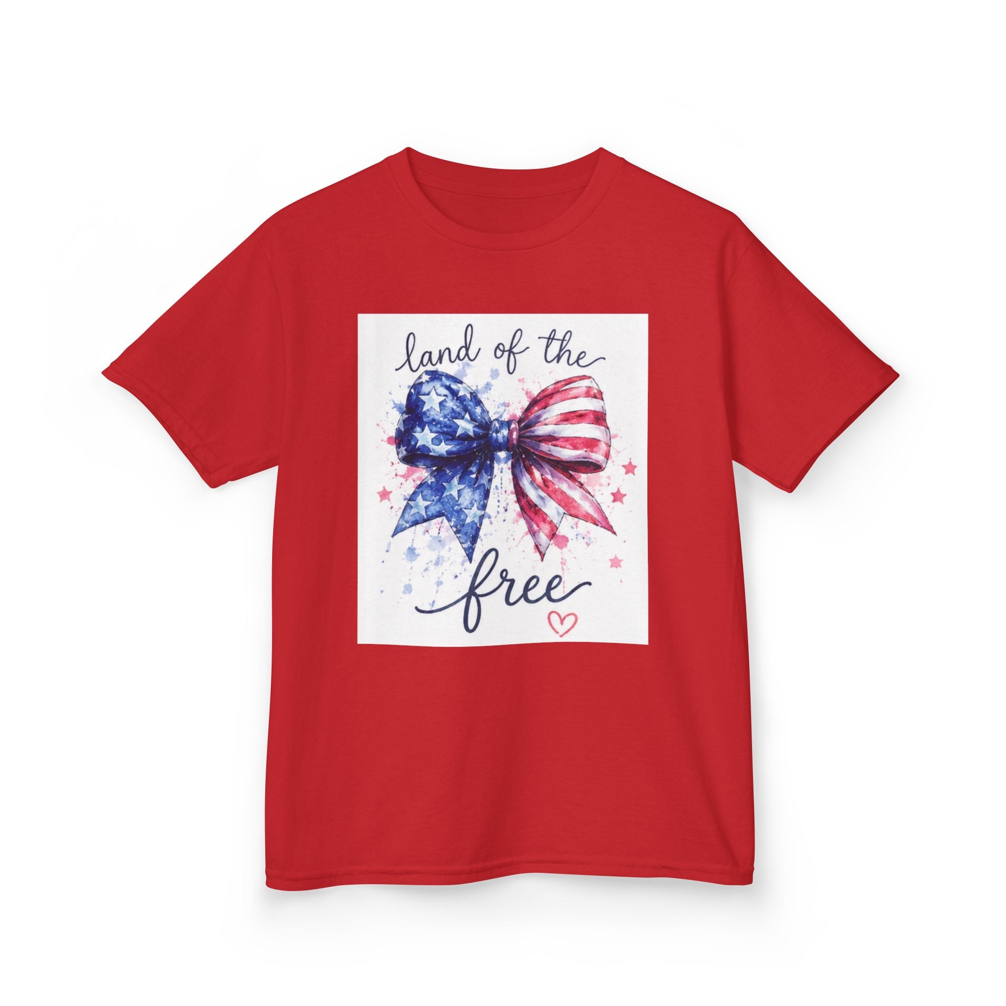 Land of the Free Youth Tee 4’th of July