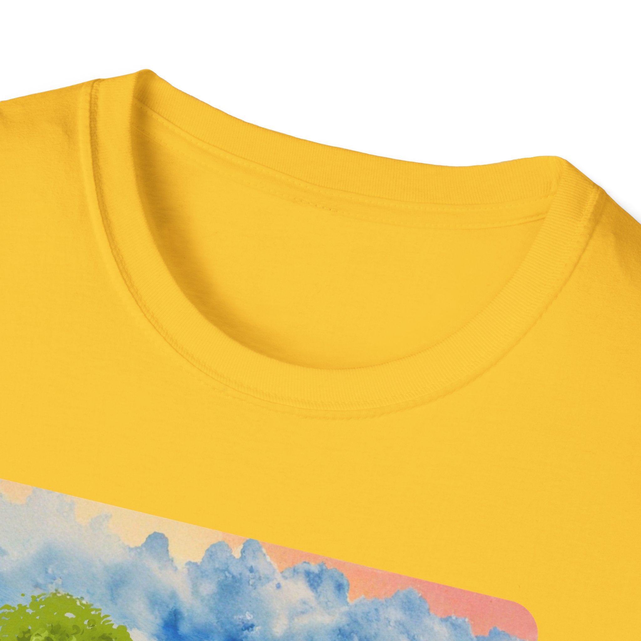Horses in the pasture T-Shirt | Watercolor Meadow Scene