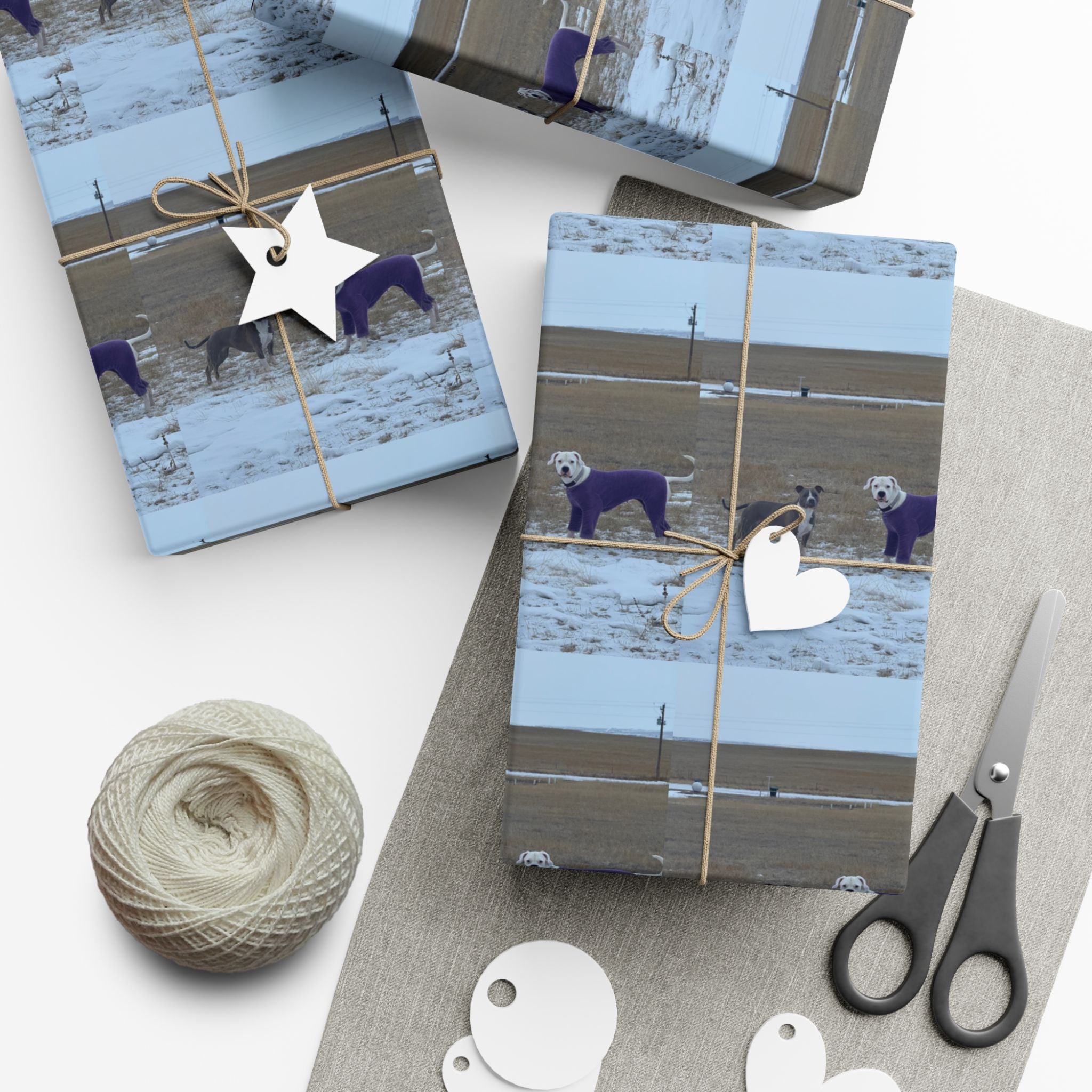 Personalized Gift Wrap Paper