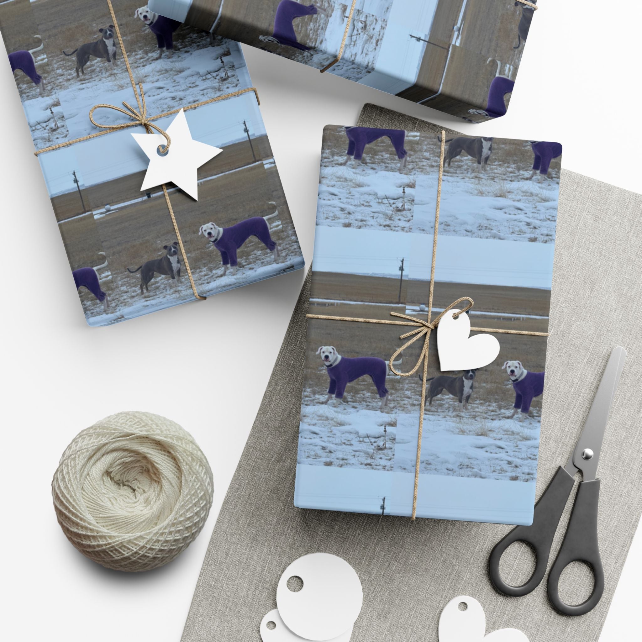 Personalized Gift Wrap Paper