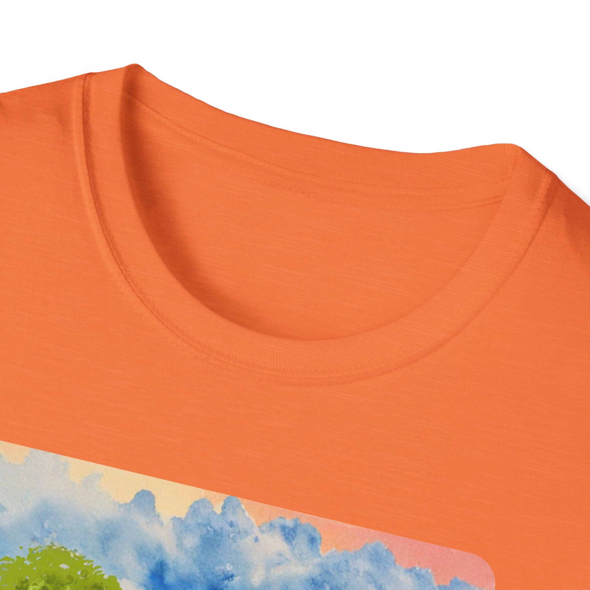 Horses in the pasture T-Shirt | Watercolor Meadow Scene