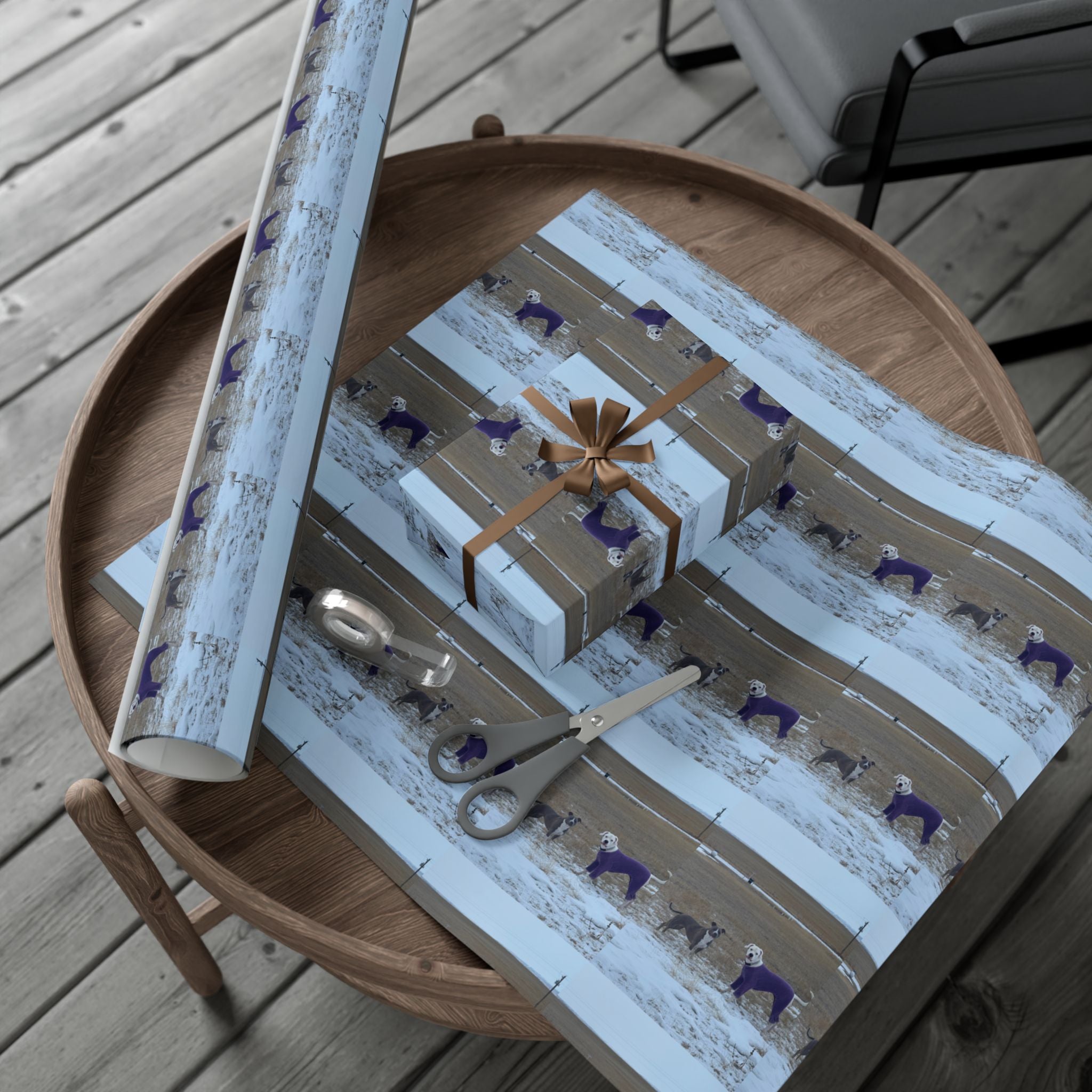 Personalized Gift Wrap Paper