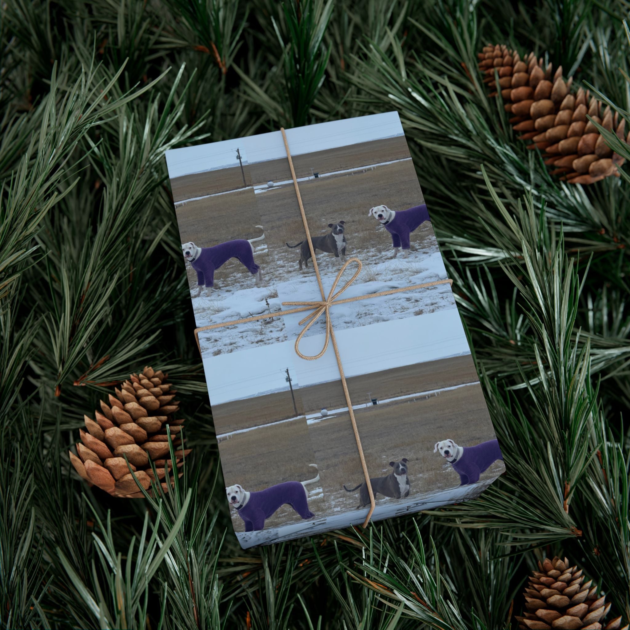 Personalized Gift Wrap Paper