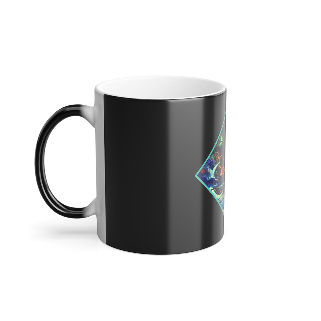 Color-Changing 11oz Mug — Personalized Print It Your Way Heat Reveal