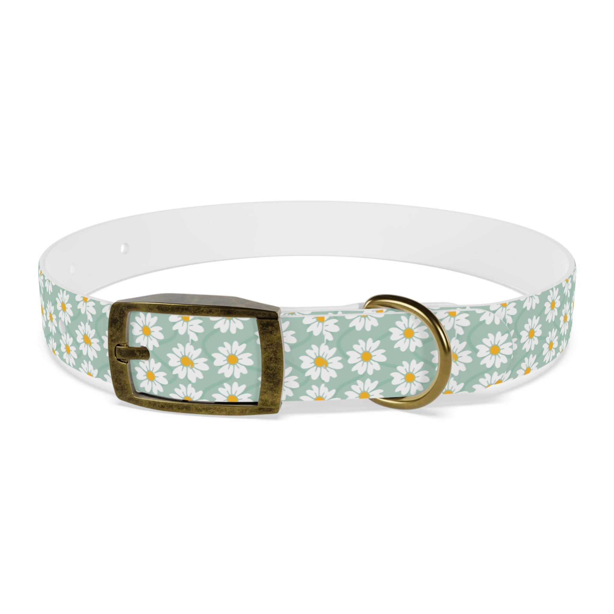 Daisy Print Dog Collar