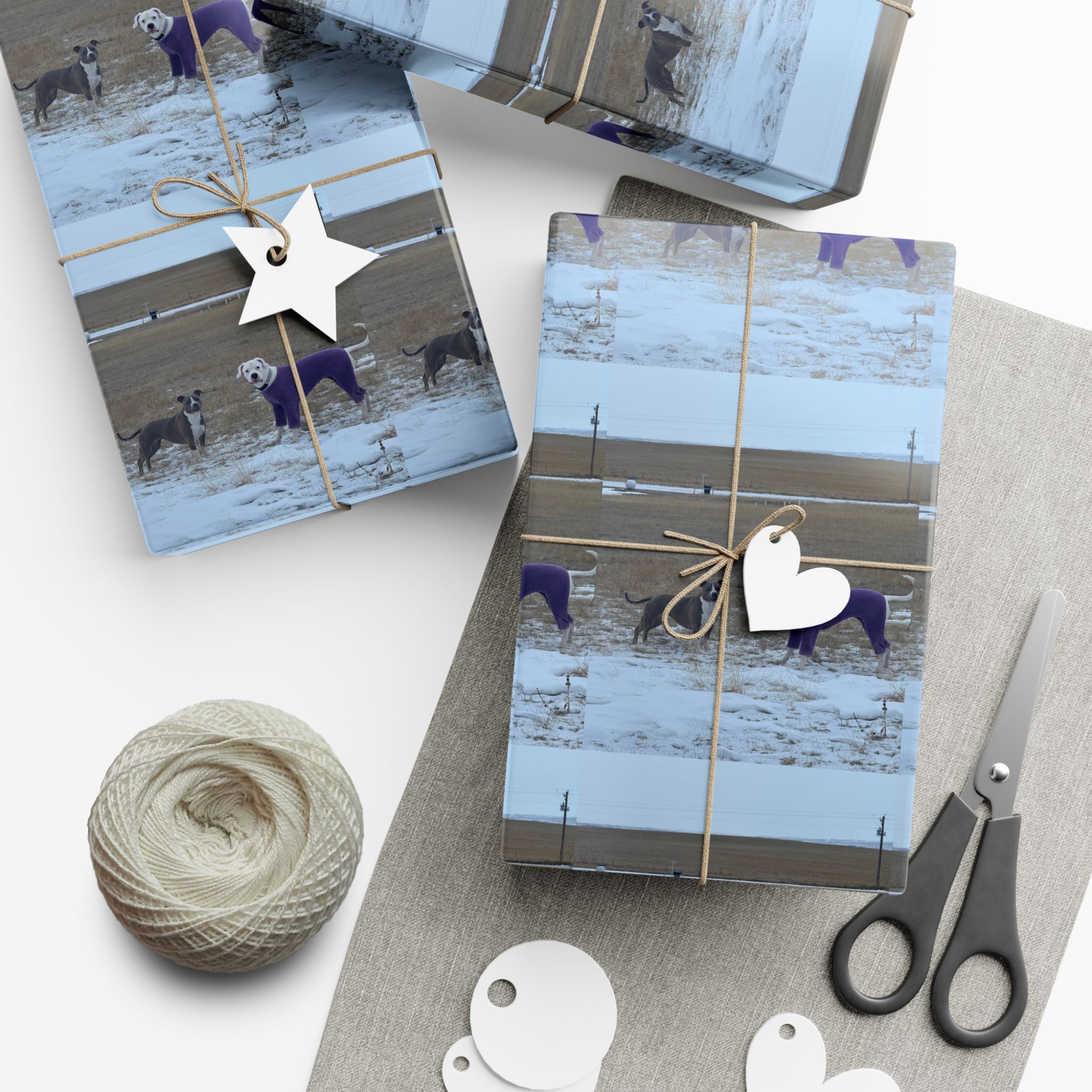 Personalized Gift Wrap Paper