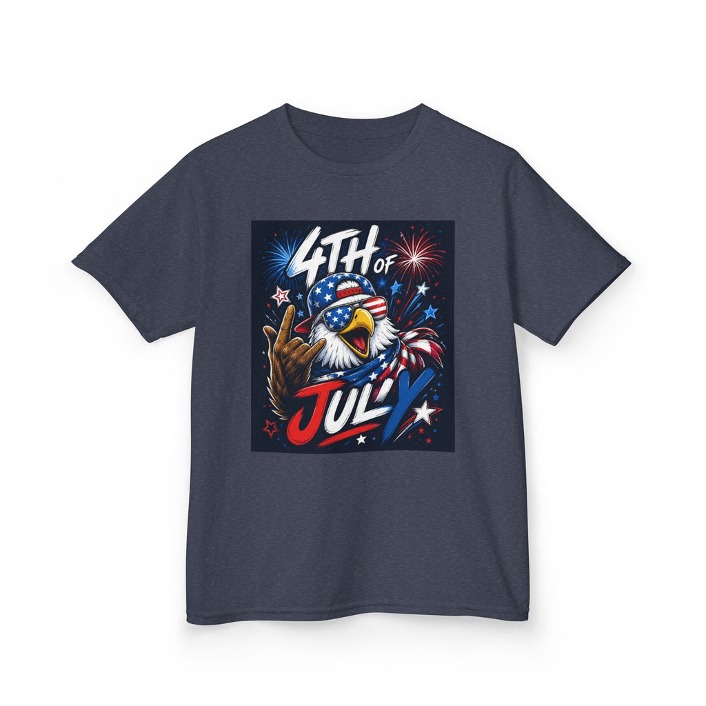 Kids 4th of July Eagle T‑Shirt