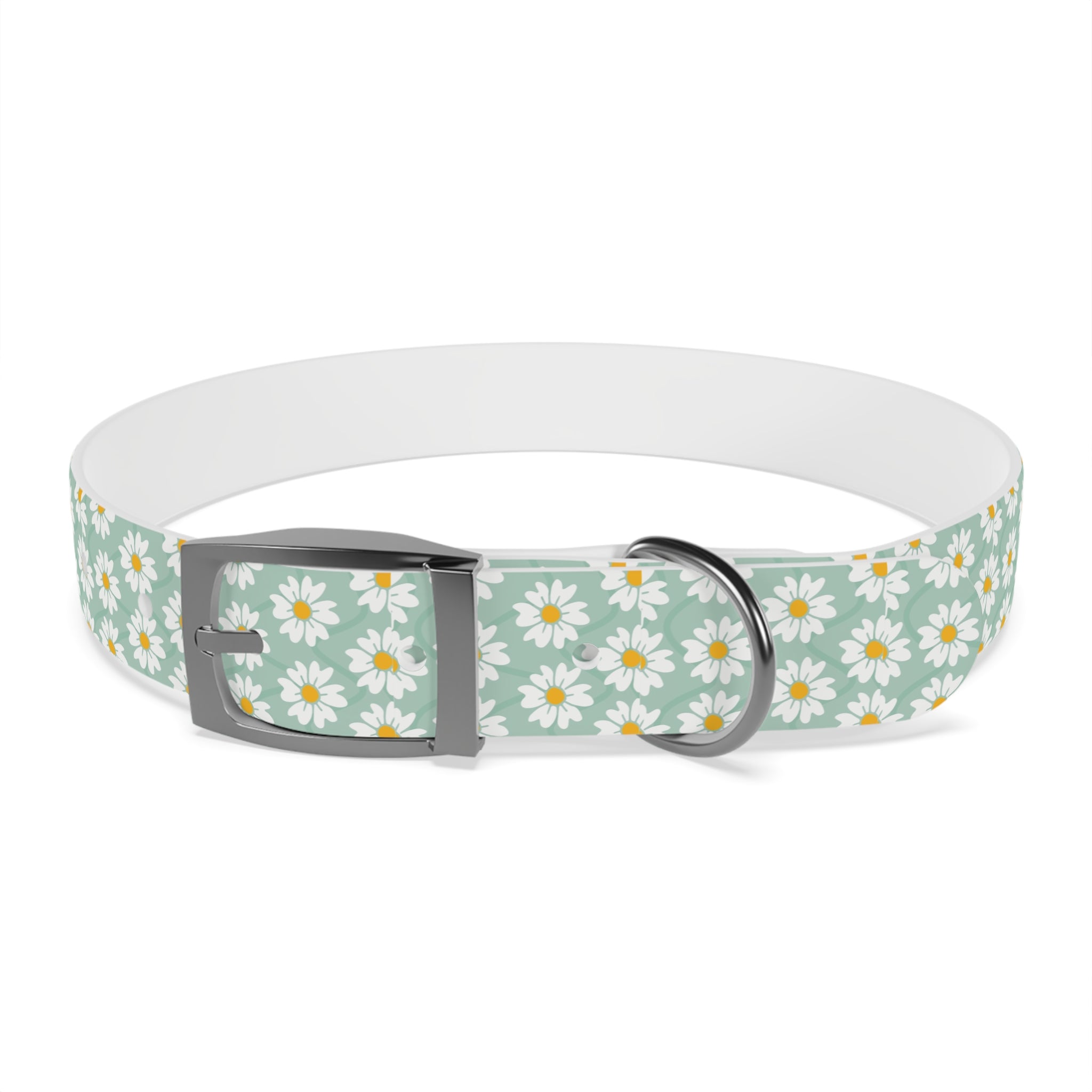 Daisy Print Dog Collar