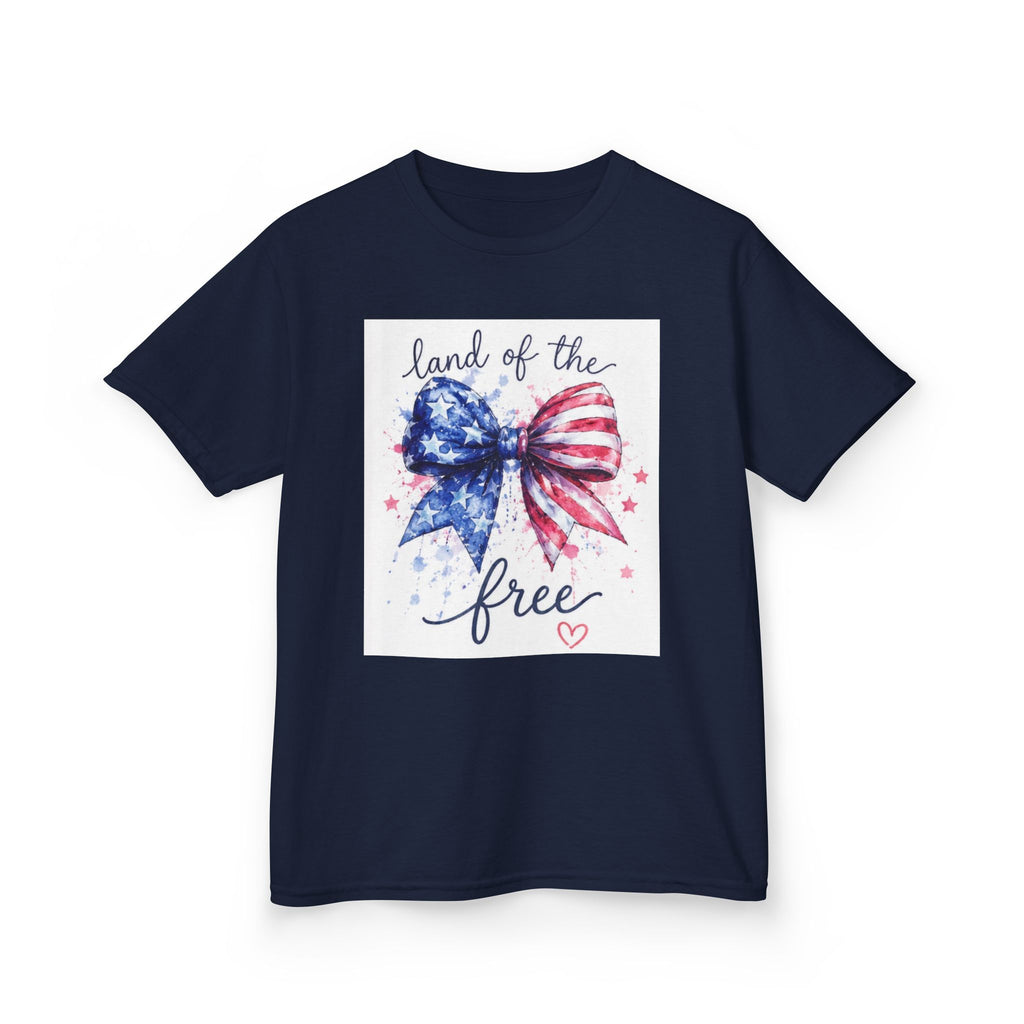 Land of the Free Youth Tee 4’th of July