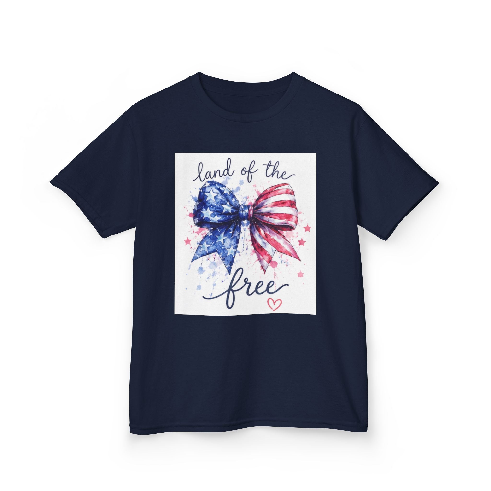 Land of the Free Youth Tee 4’th of July