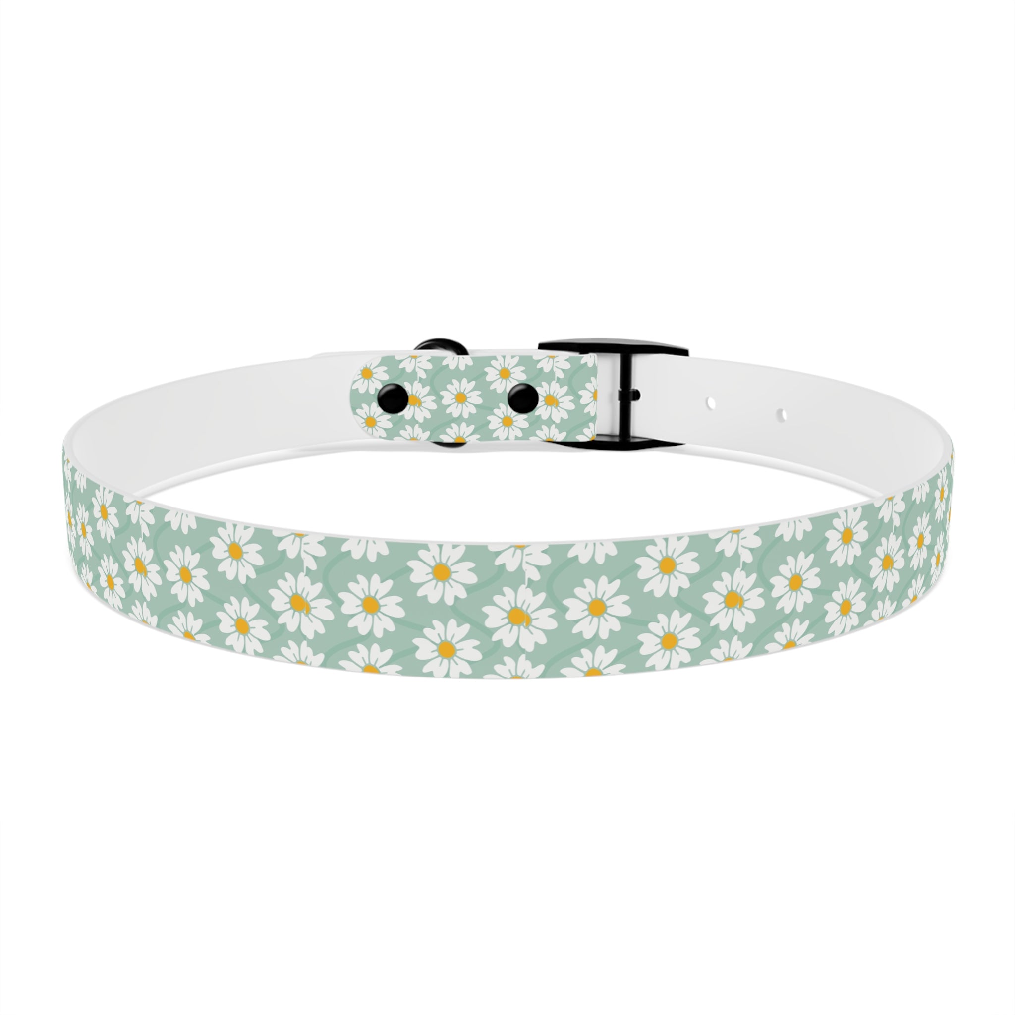 Daisy Print Dog Collar