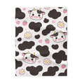 Kawaii Cow Pattern Baby Blanket