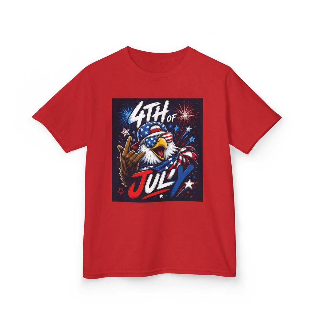 Kids 4th of July Eagle T‑Shirt
