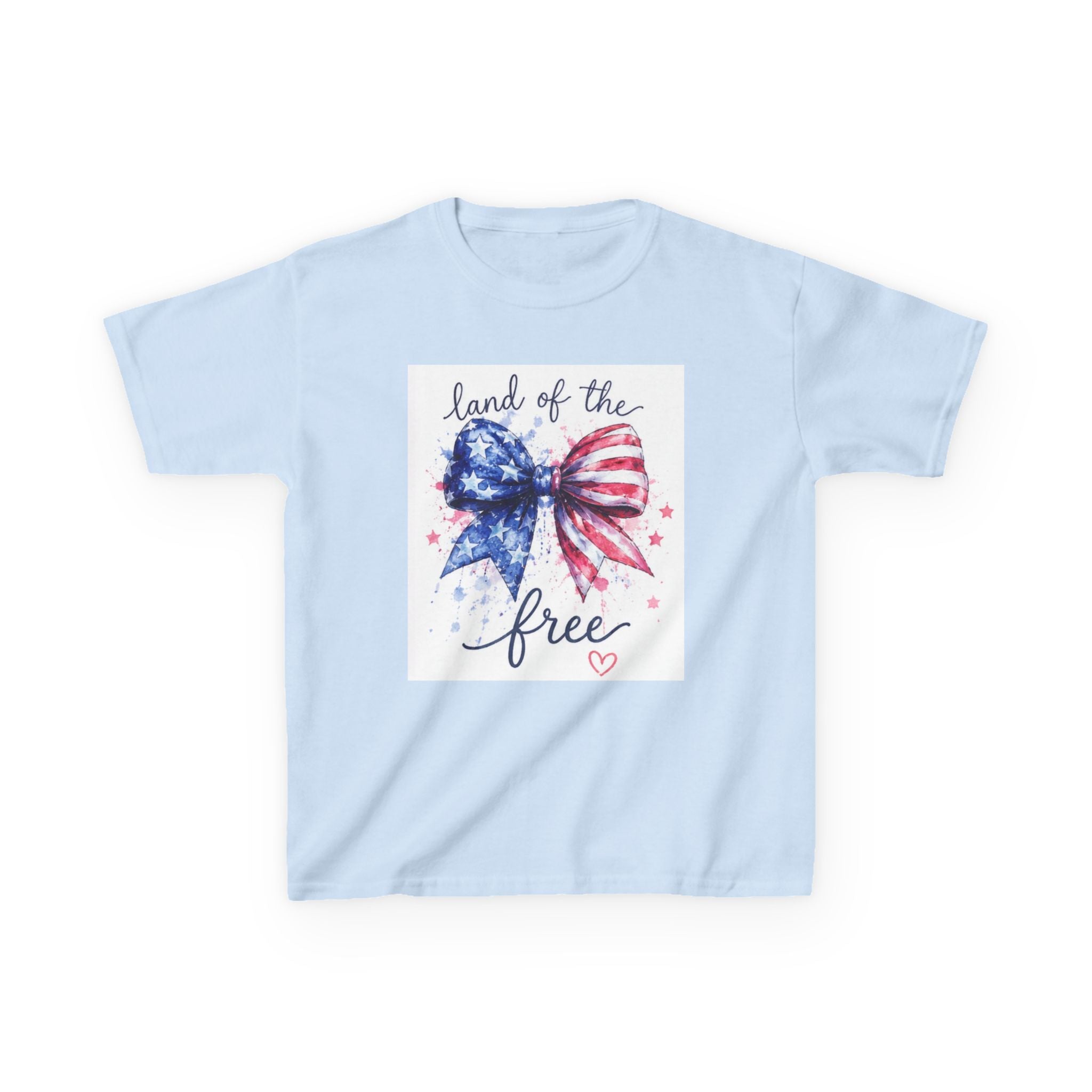 Land of the Free Youth Tee 4’th of July