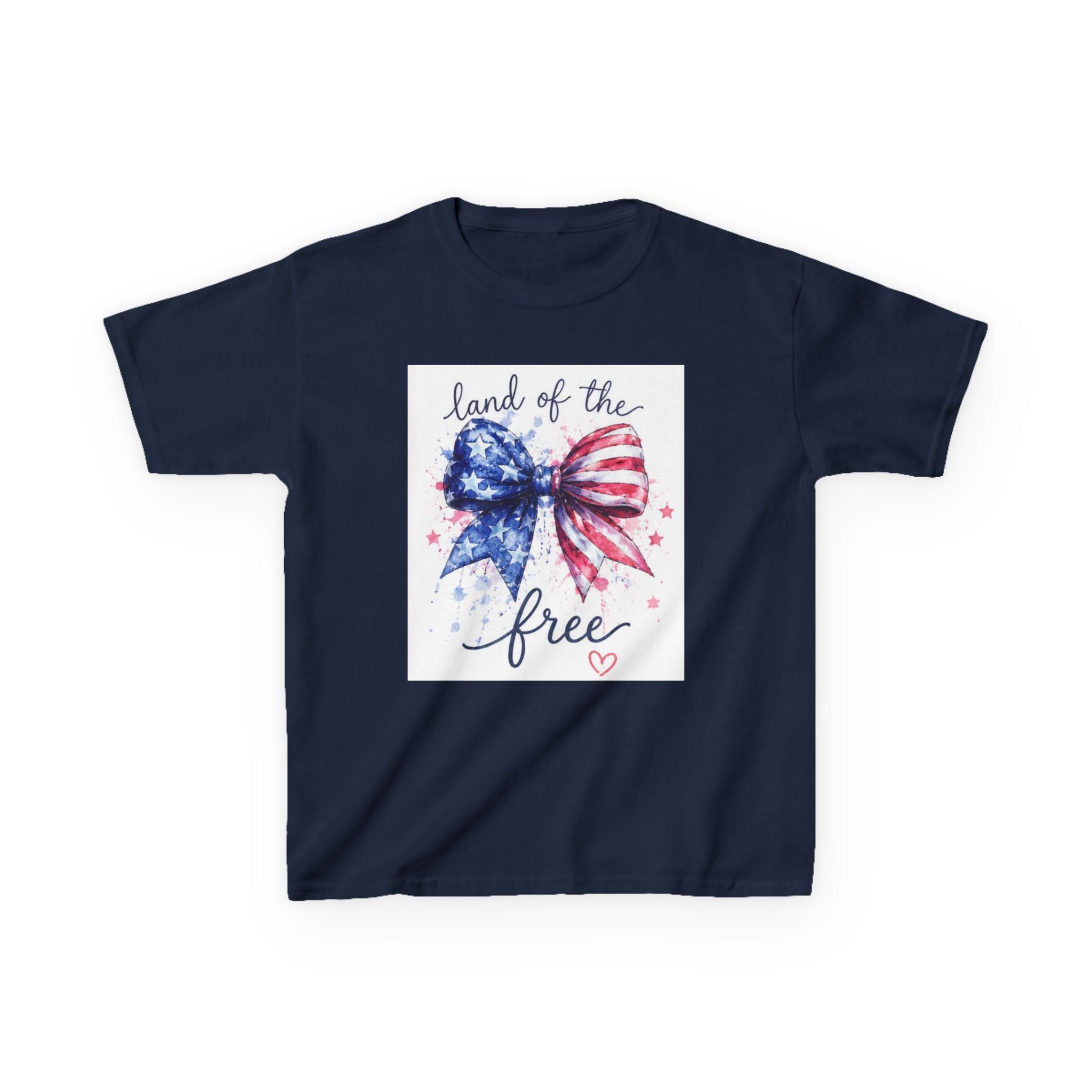 Land of the Free Youth Tee 4’th of July