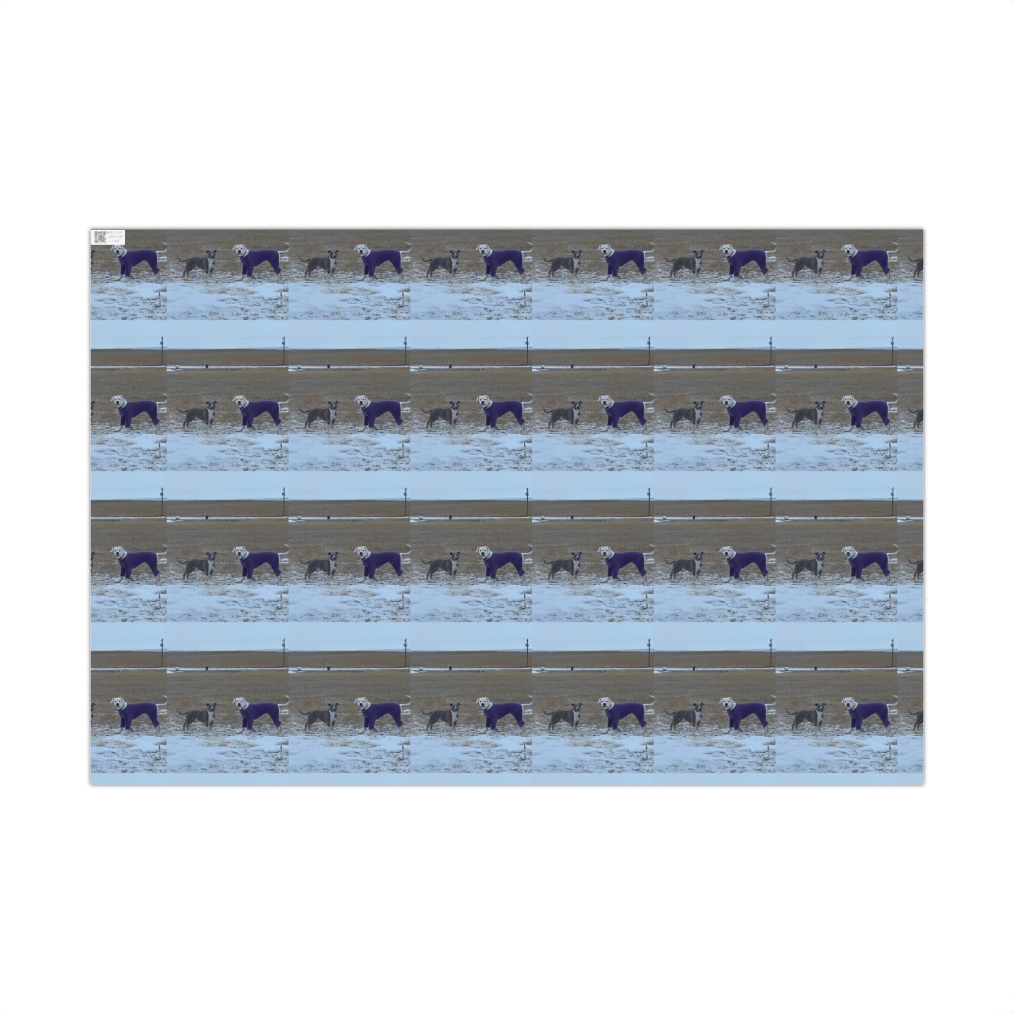 Personalized Gift Wrap Paper