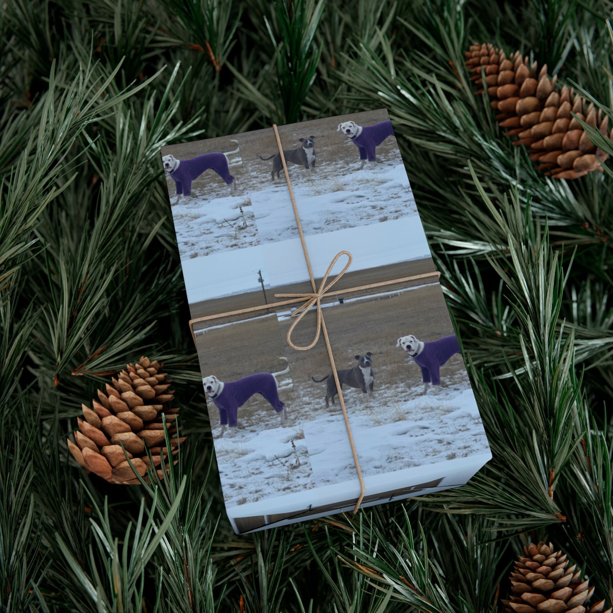 Personalized Gift Wrap Paper