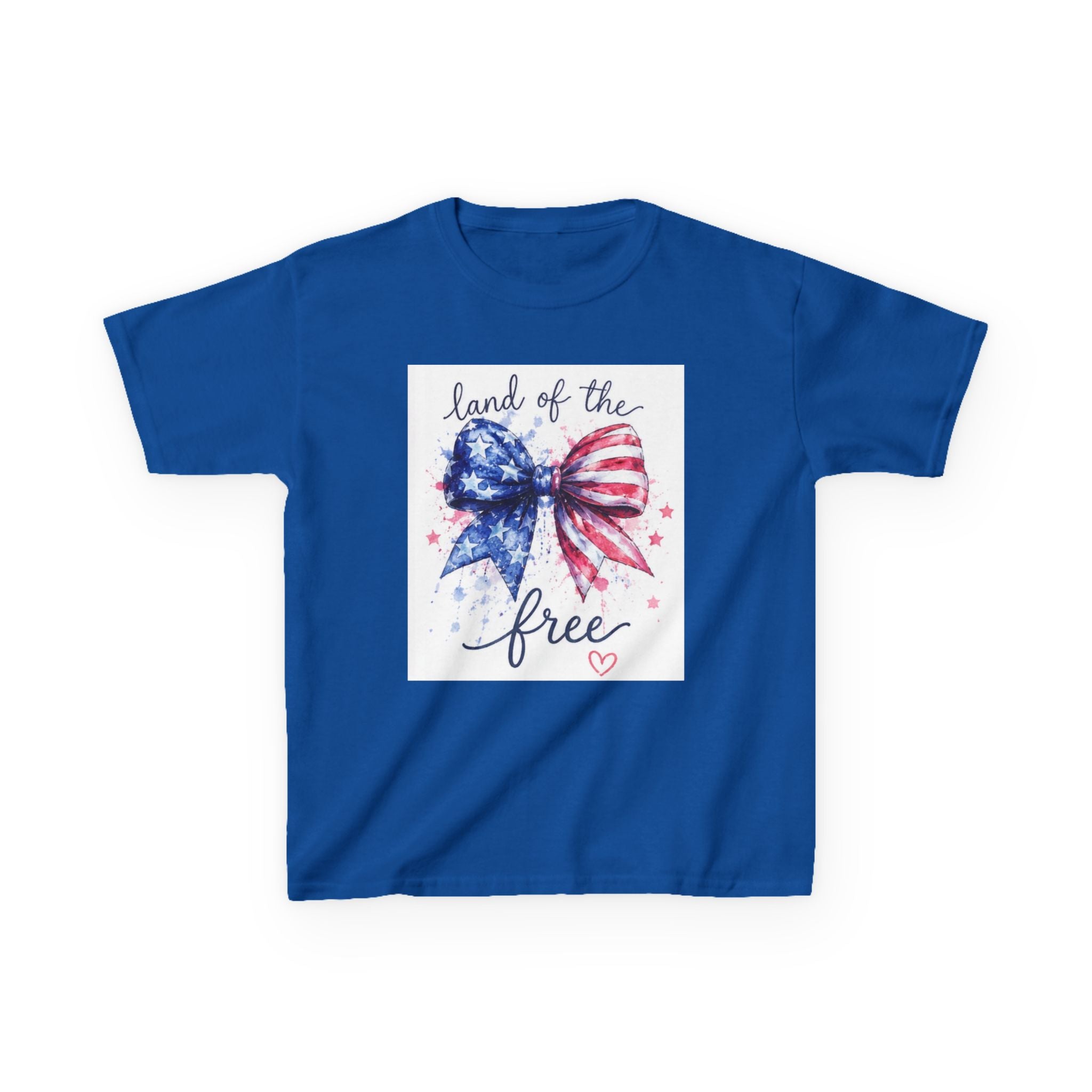 Land of the Free Youth Tee 4’th of July