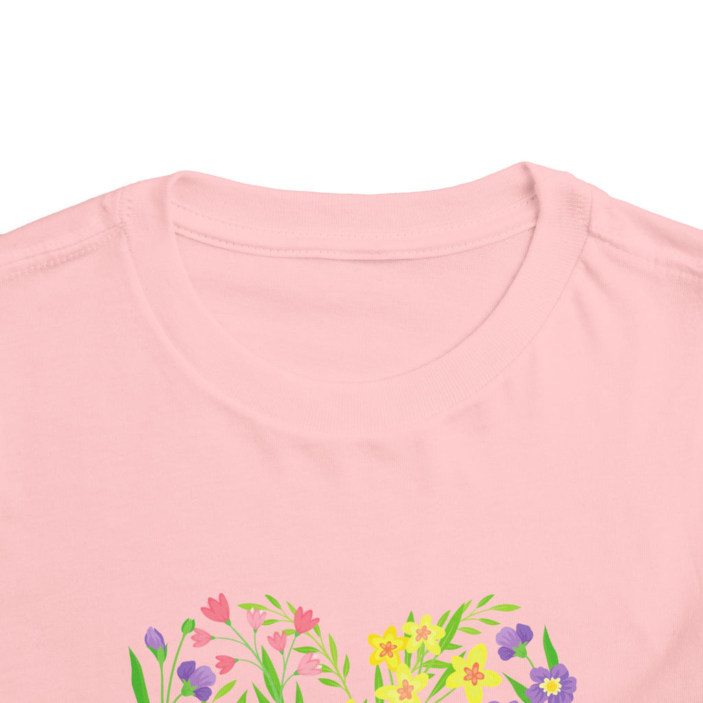 Floral Heart tee | Spring flowers