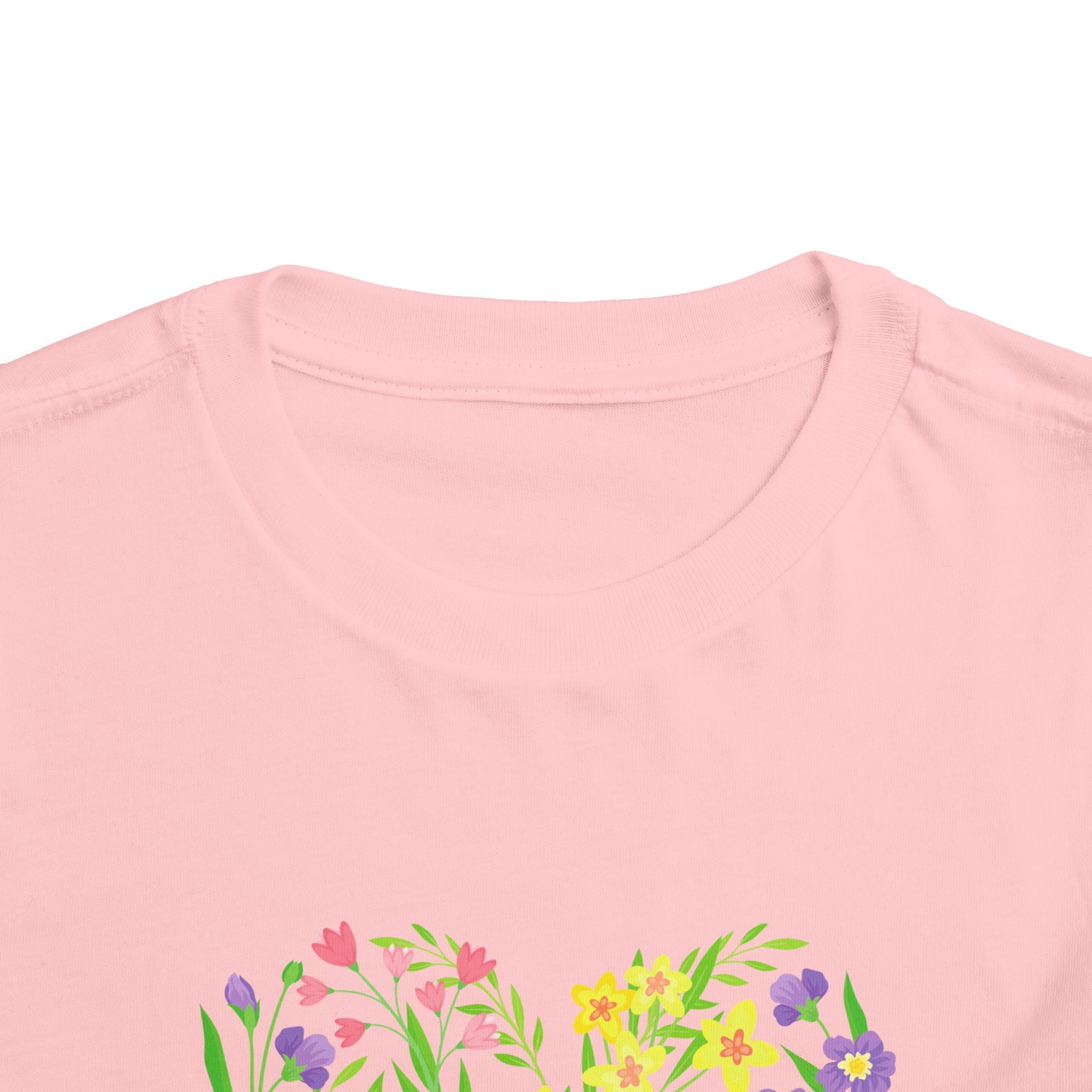 Floral Heart tee | Spring flowers