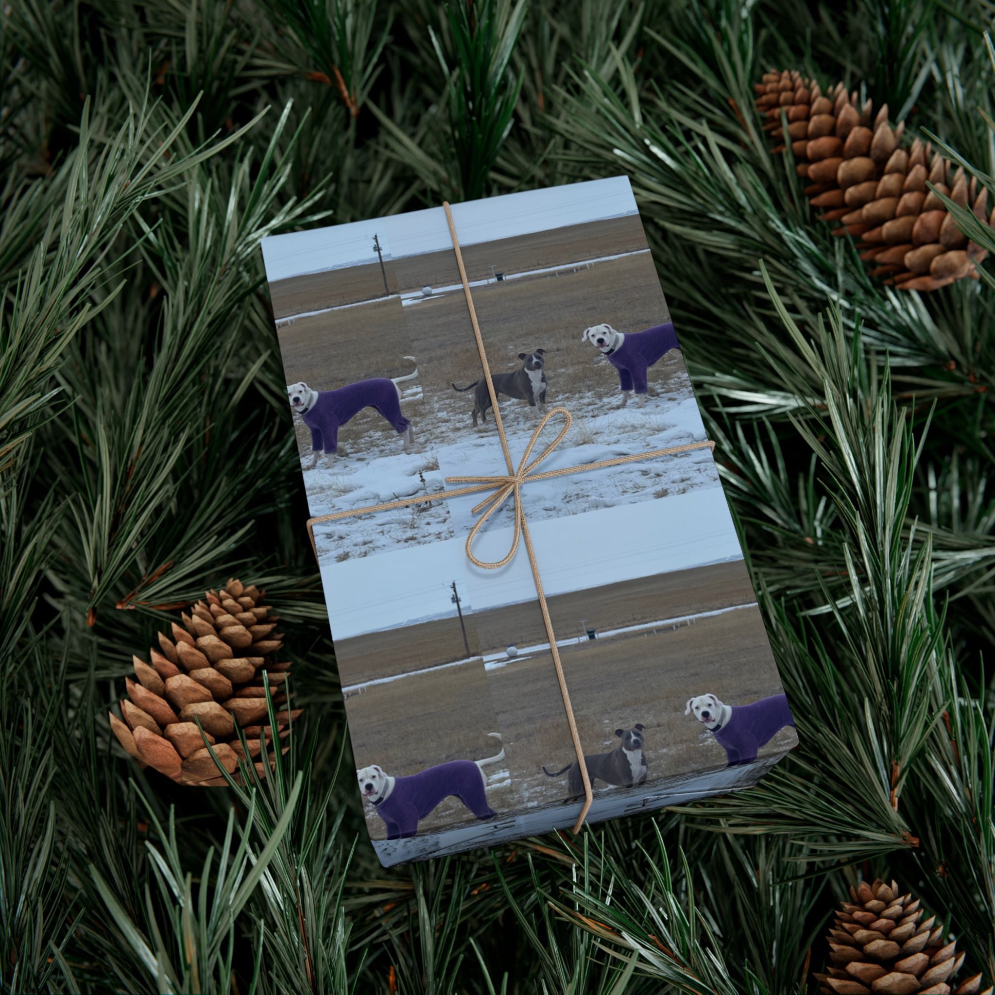 Personalized Gift Wrap Paper