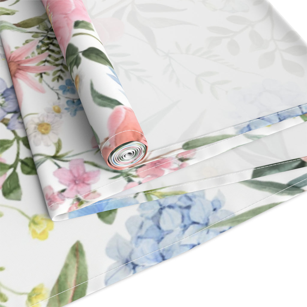 Spring Garden Floral Table Runner — Easter & Mother's Day