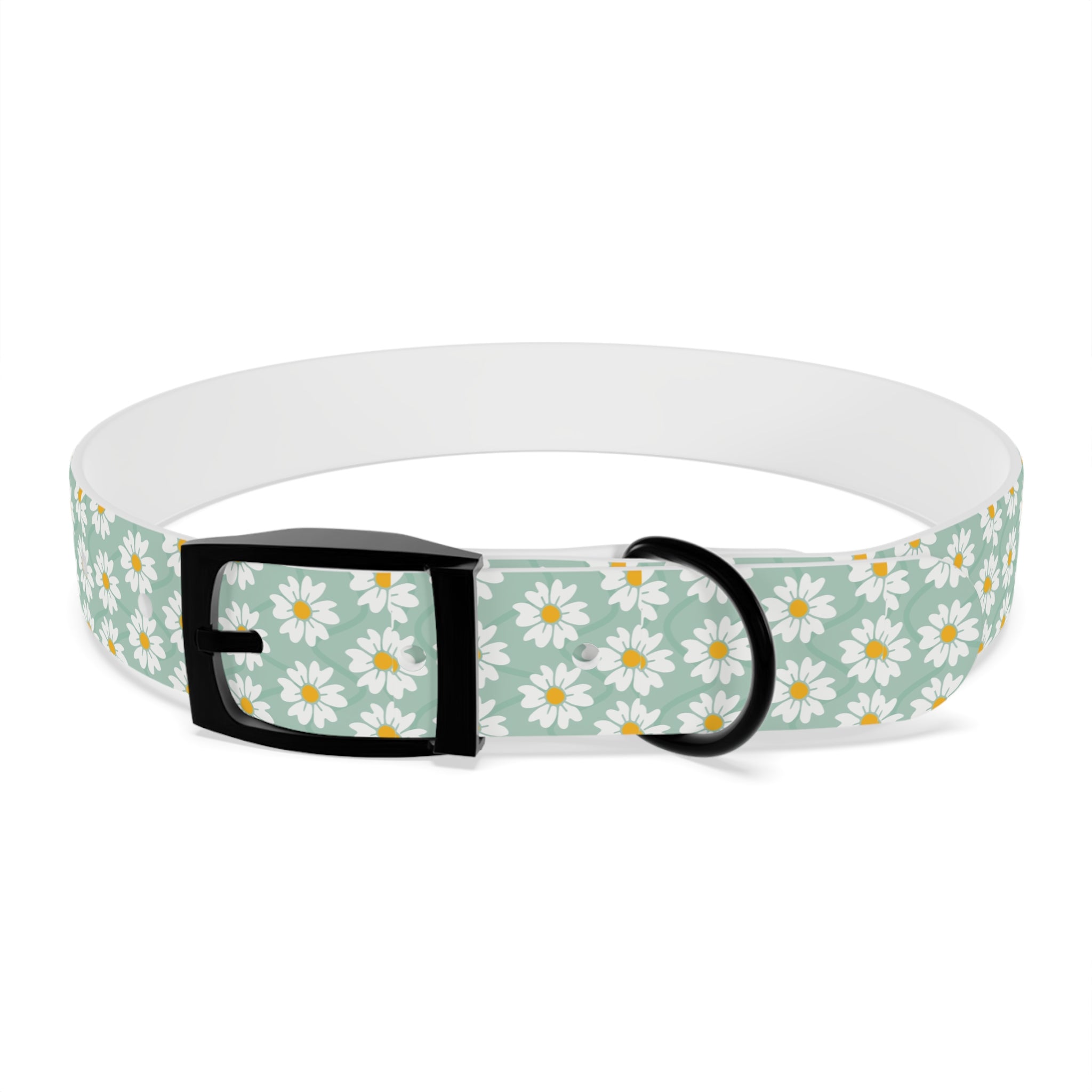 Daisy Print Dog Collar