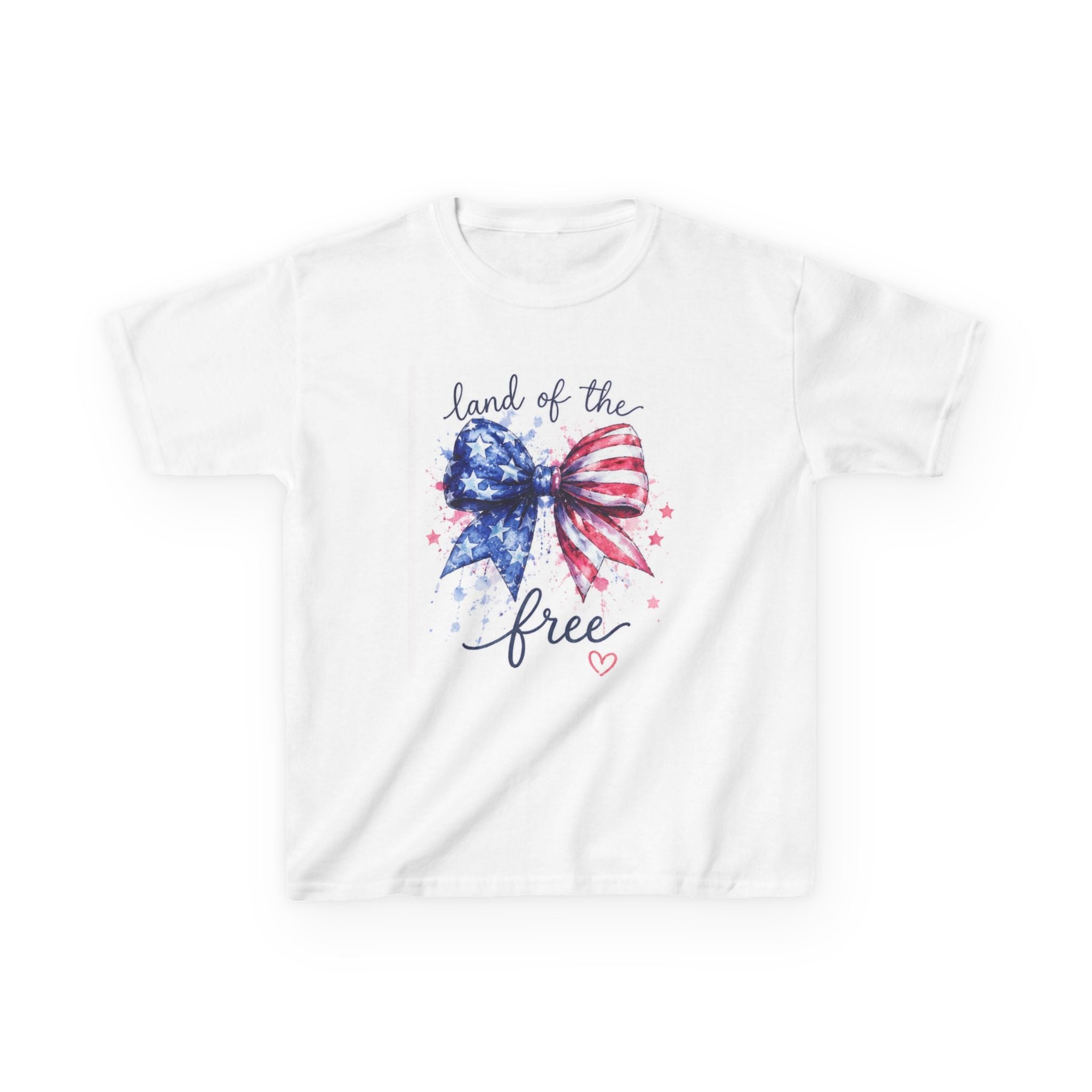 Land of the Free Youth Tee 4’th of July