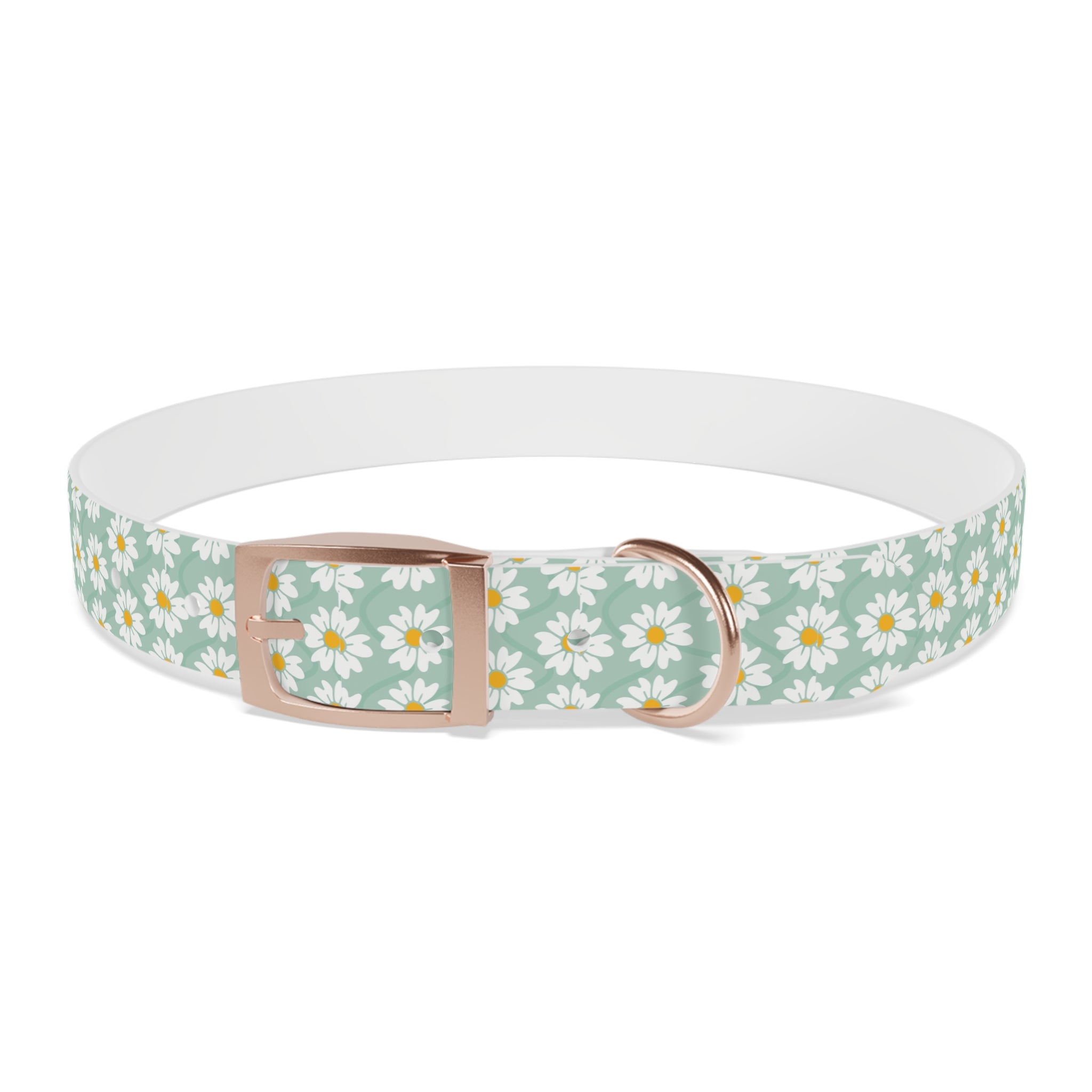 Daisy Print Dog Collar