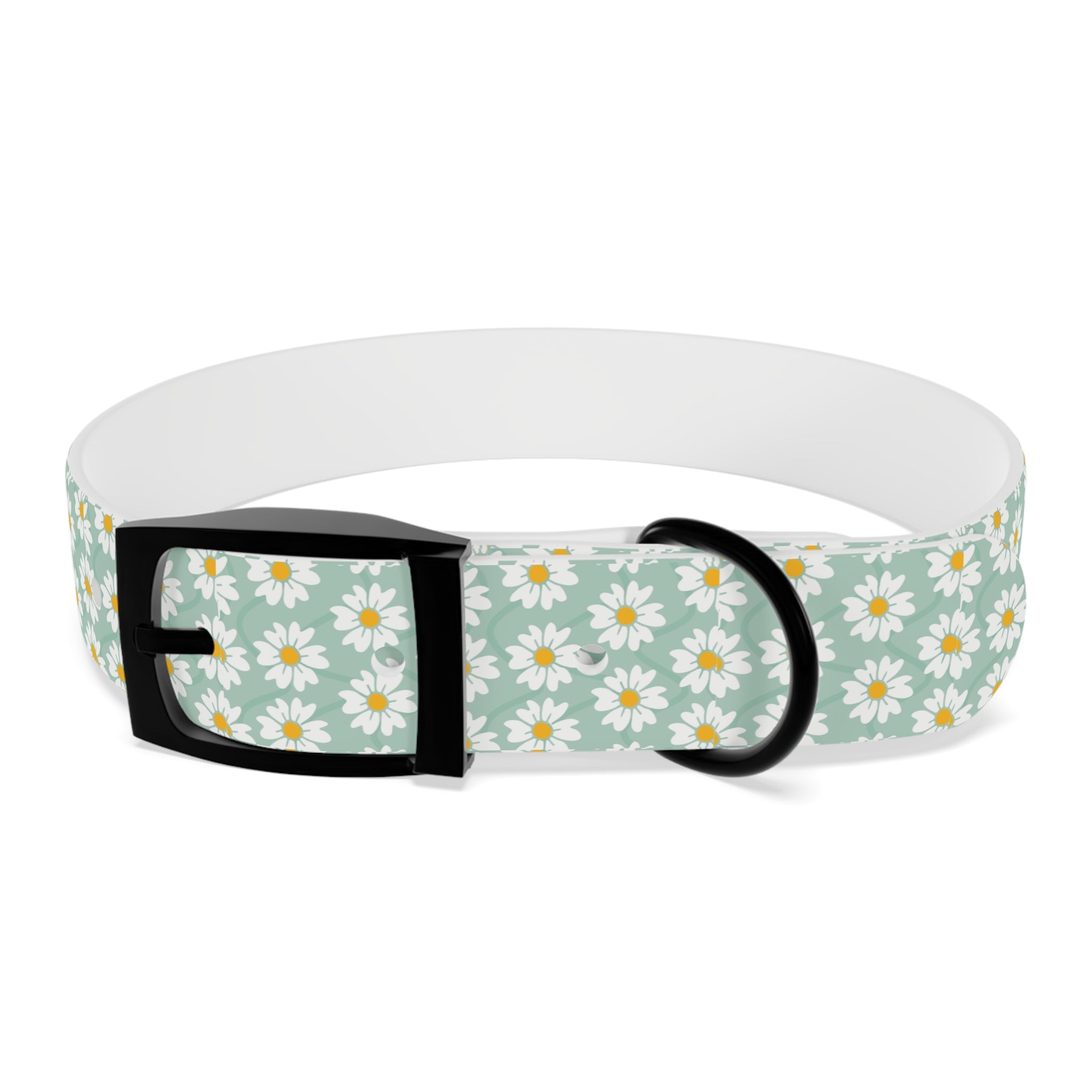 Daisy Print Dog Collar