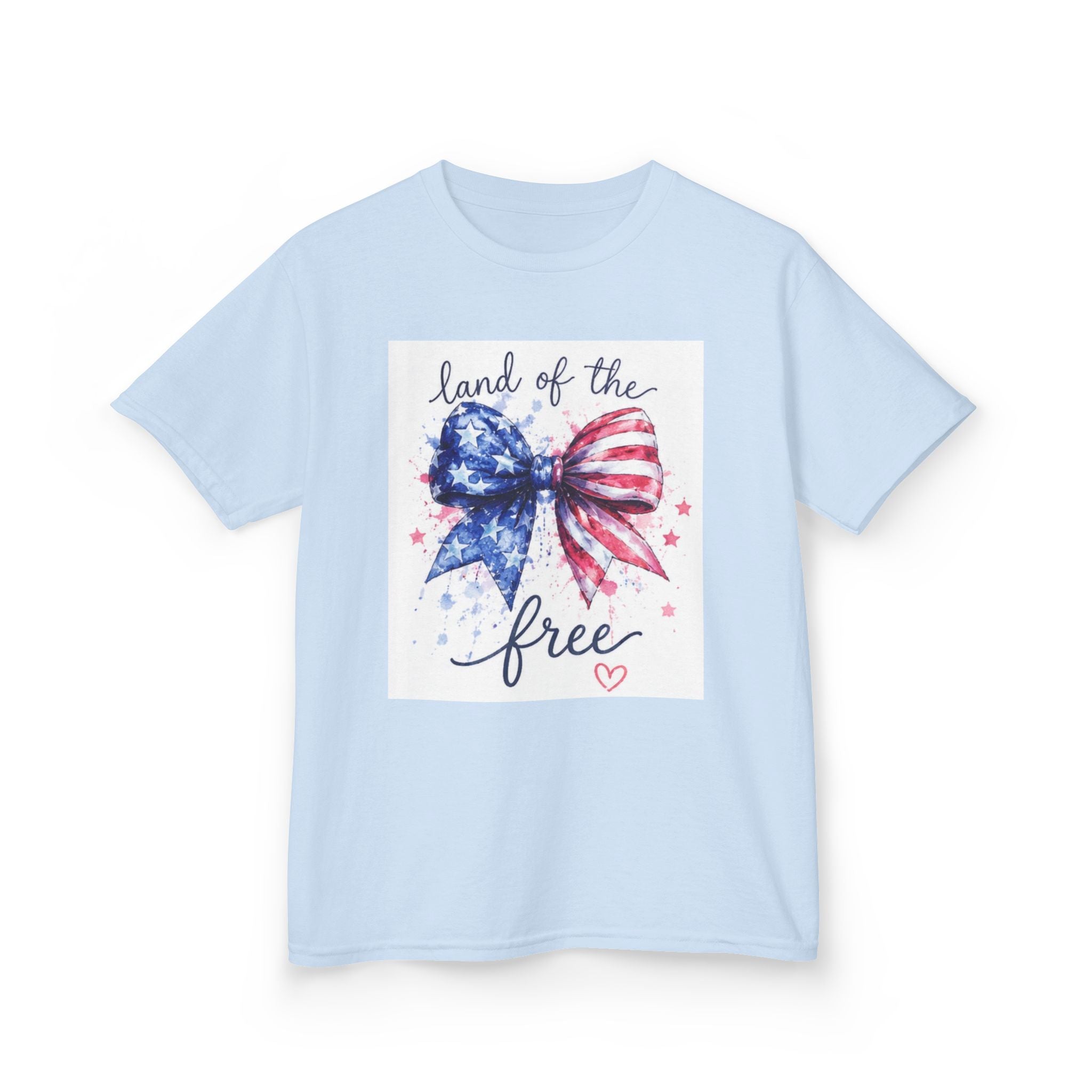 Land of the Free Youth Tee 4’th of July