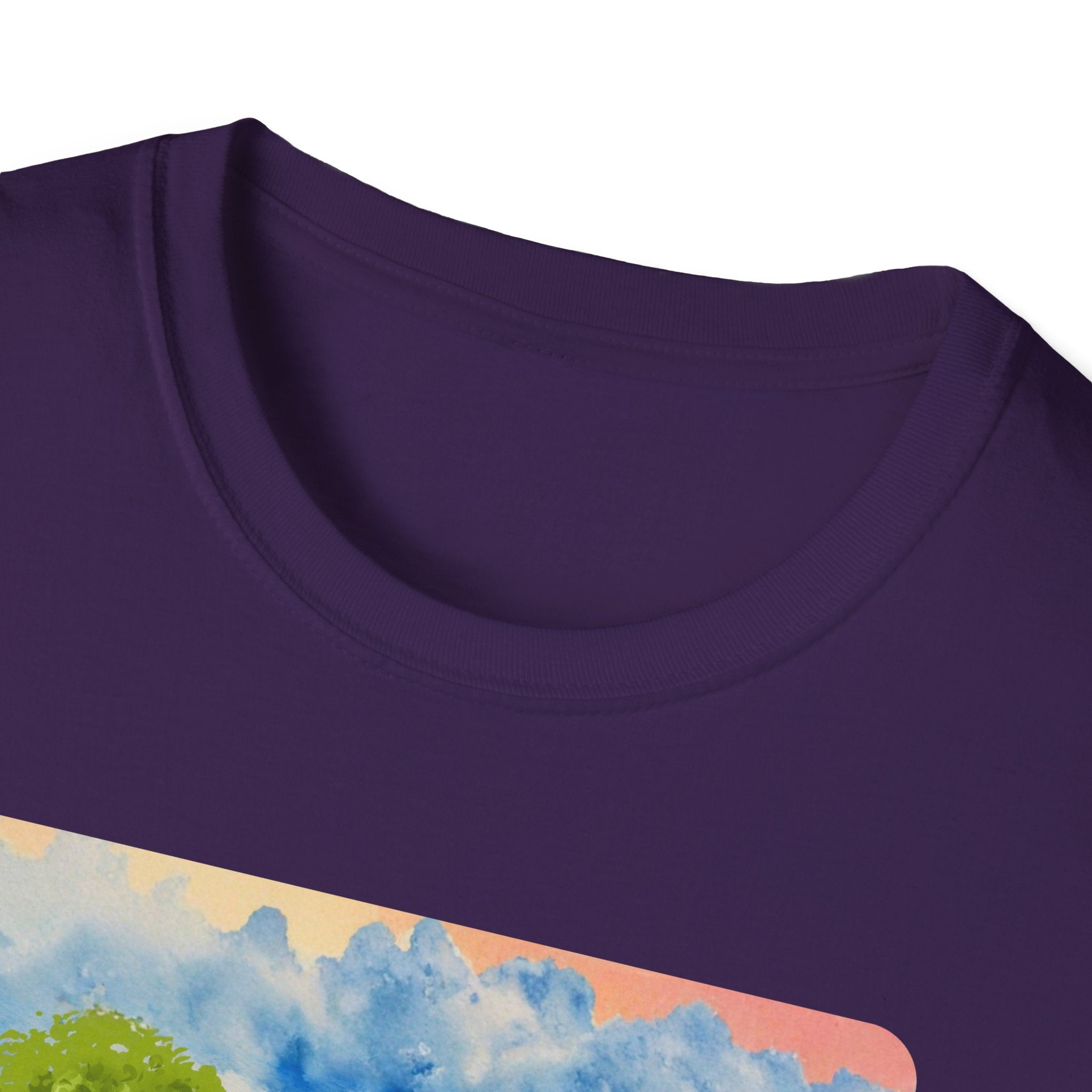 Horses in the pasture T-Shirt | Watercolor Meadow Scene