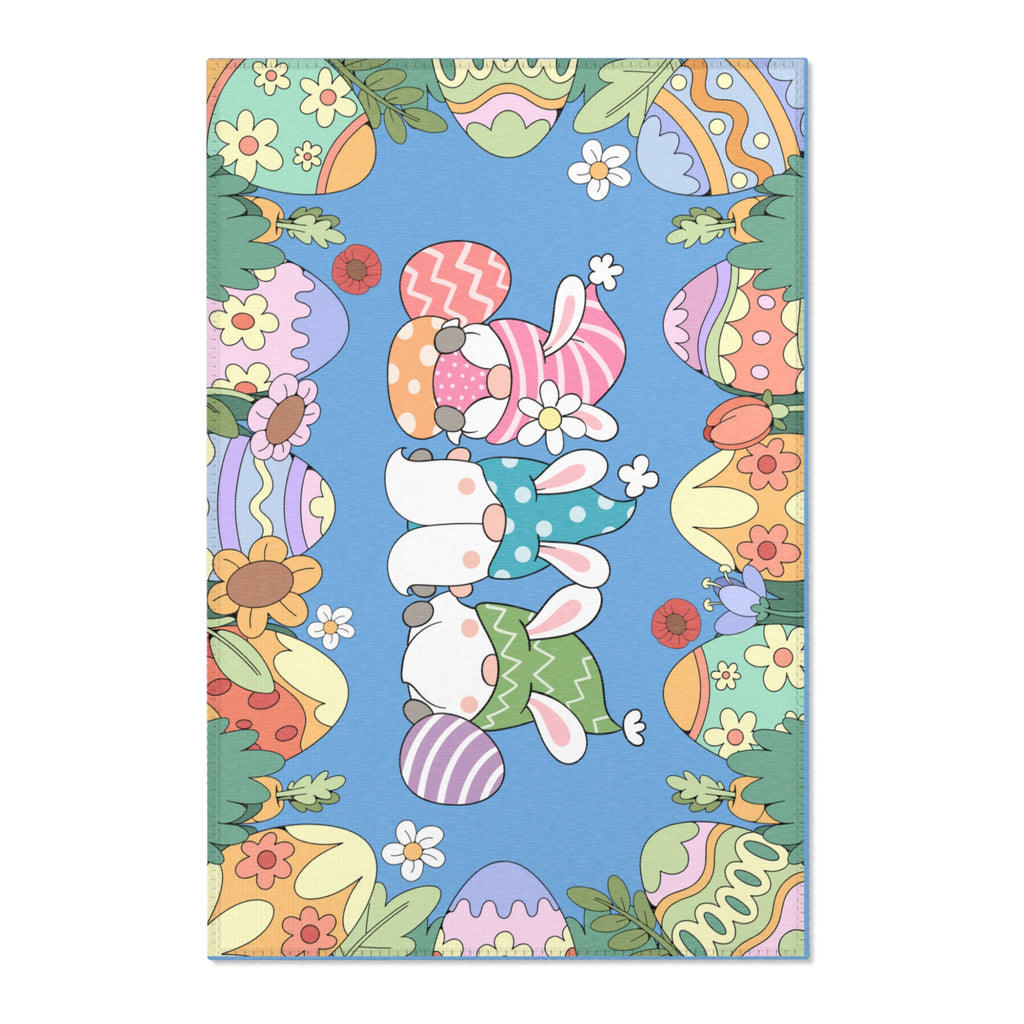 Spring Gnome Easter Doormat