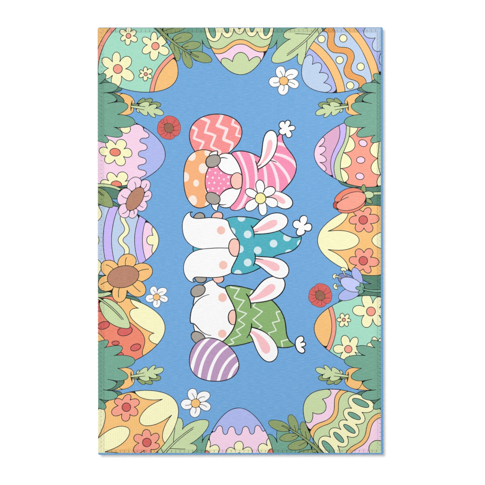 Spring Gnome Easter Doormat