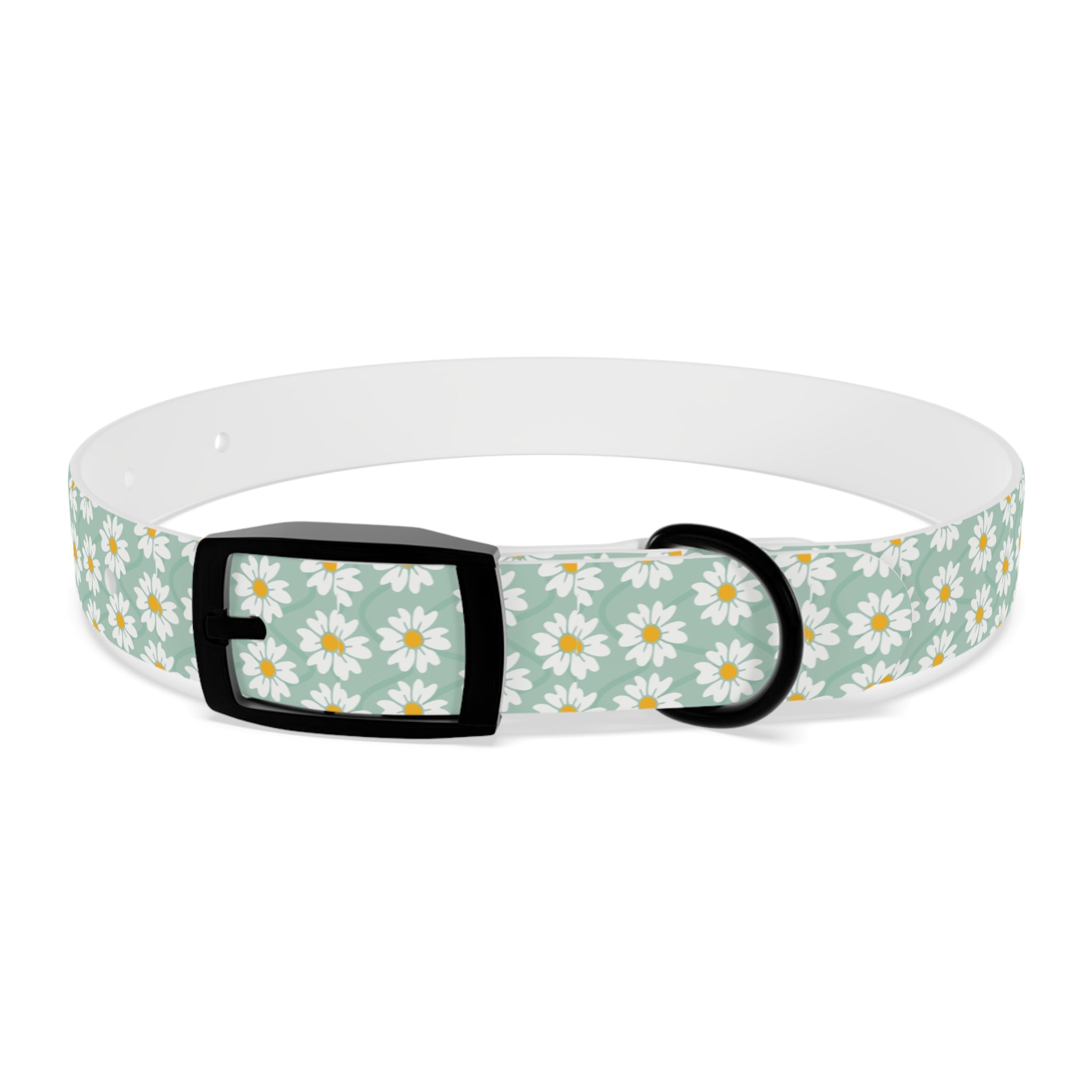 Daisy Print Dog Collar