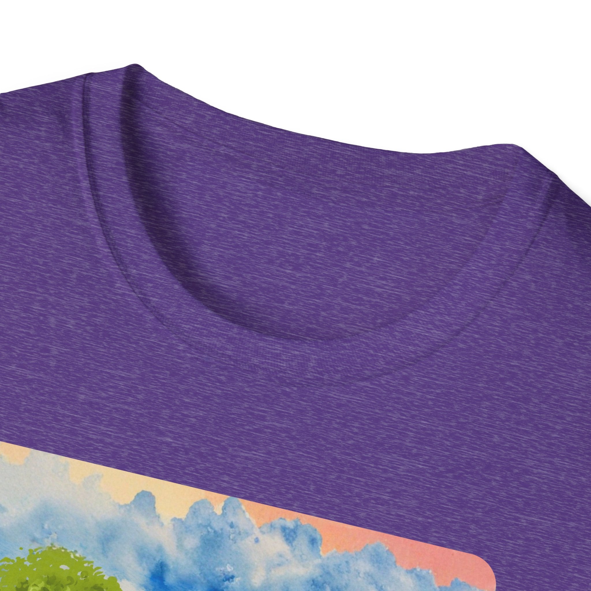 Horses in the pasture T-Shirt | Watercolor Meadow Scene
