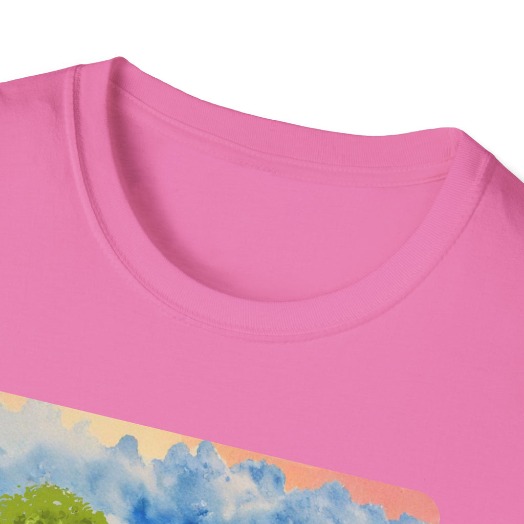 Horses in the pasture T-Shirt | Watercolor Meadow Scene