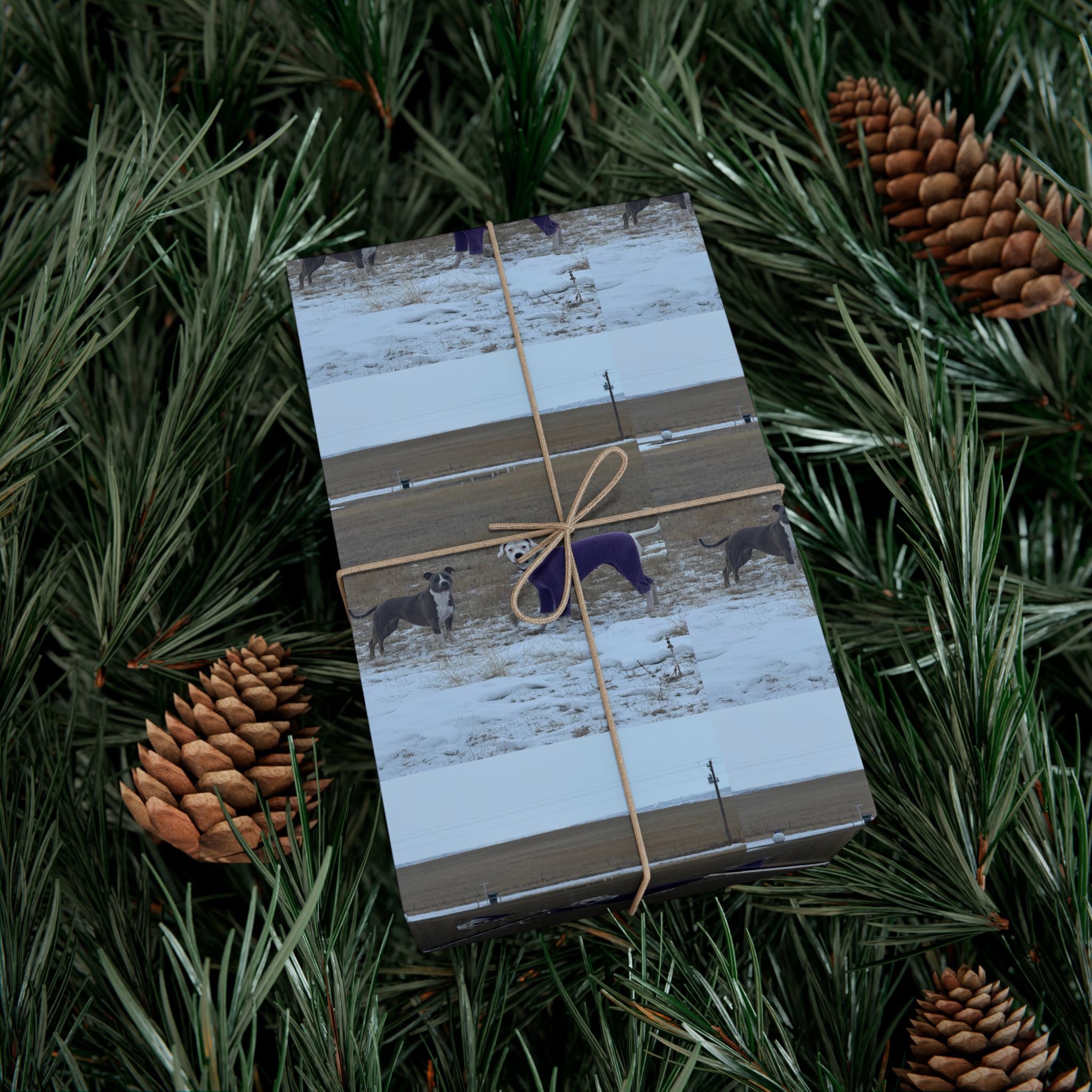 Personalized Gift Wrap Paper
