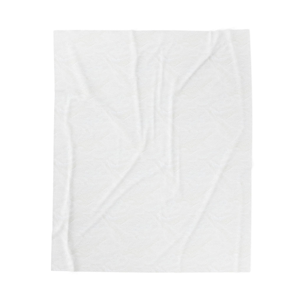 Easter Silhouette Velveteen Plush Blanket